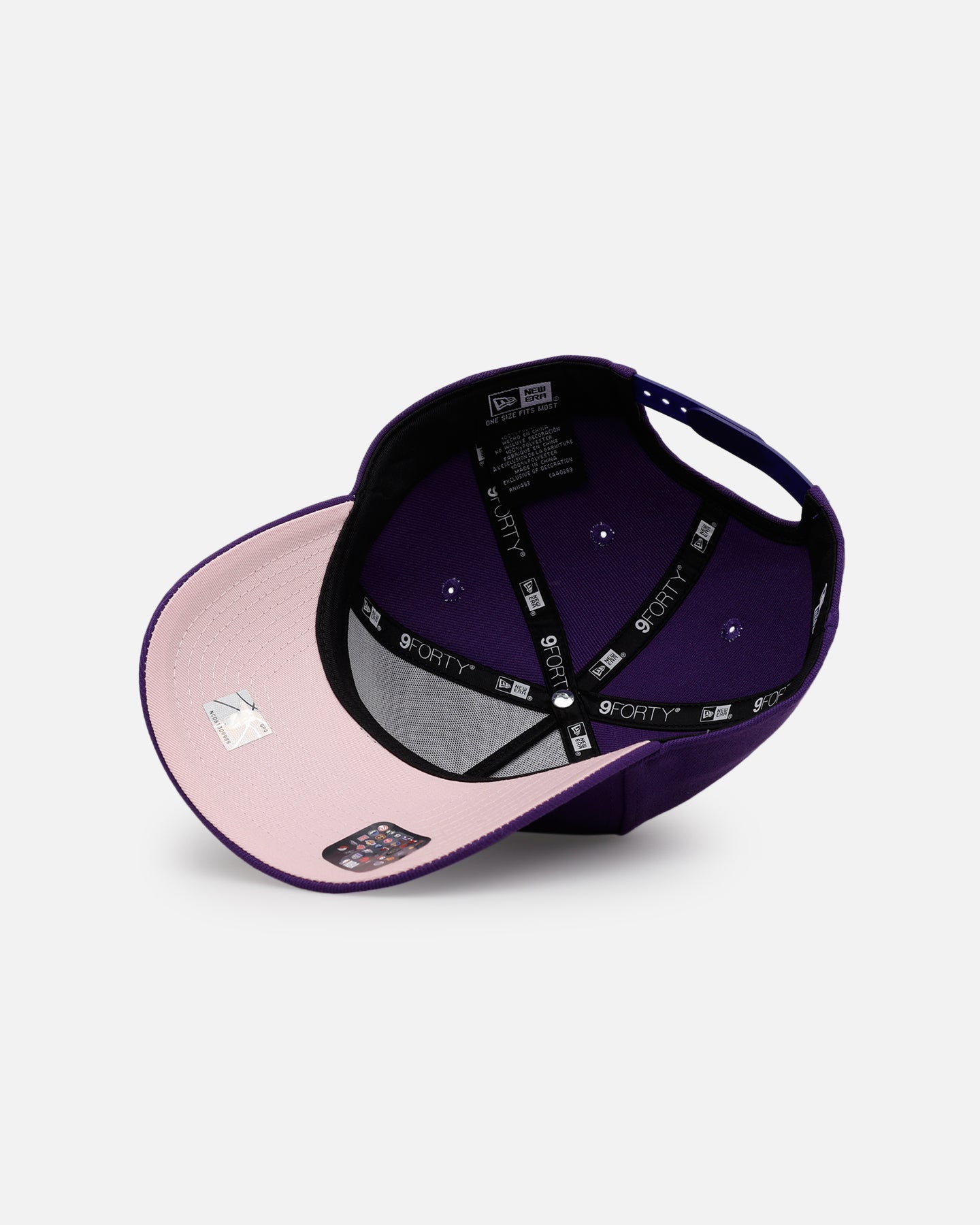 New Era Sacramento Kings 'Team Color Hearts' 9FORTY A-Frame Snapback Official Team Color