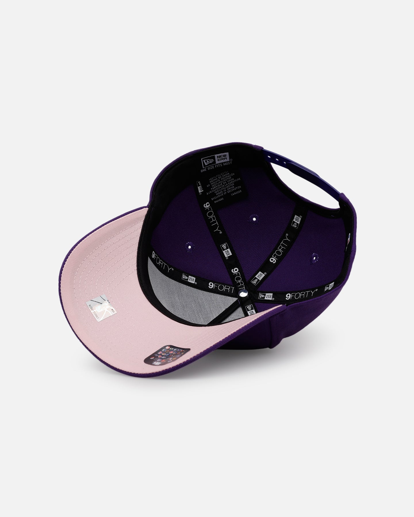 New Era Utah Jazz 'Team Color Hearts' 9FORTY A-Frame Snapback Official Team Color