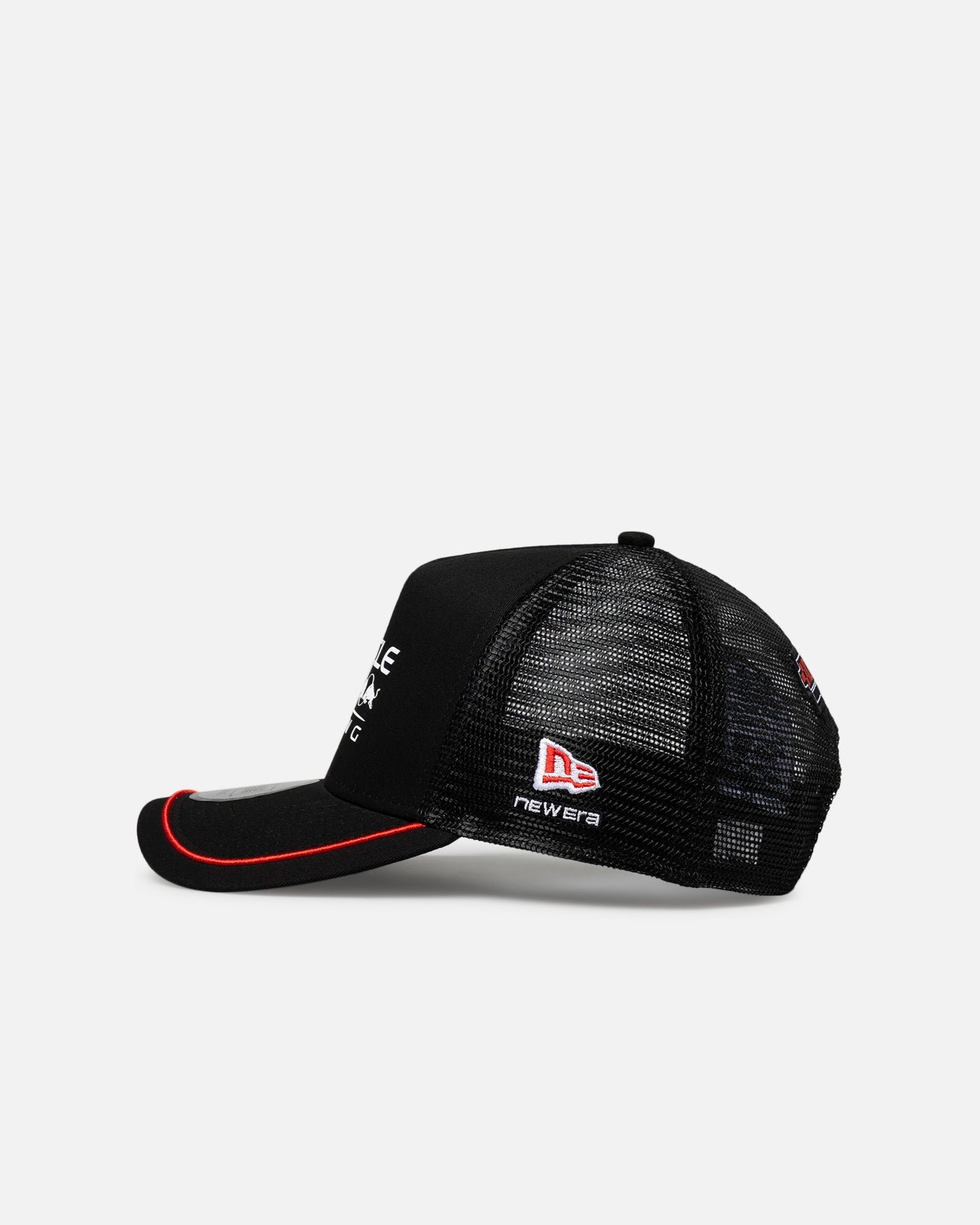 New Era X Redbull Racing F1 Patch 9FORTY A-Frame Trucker Snapback Black