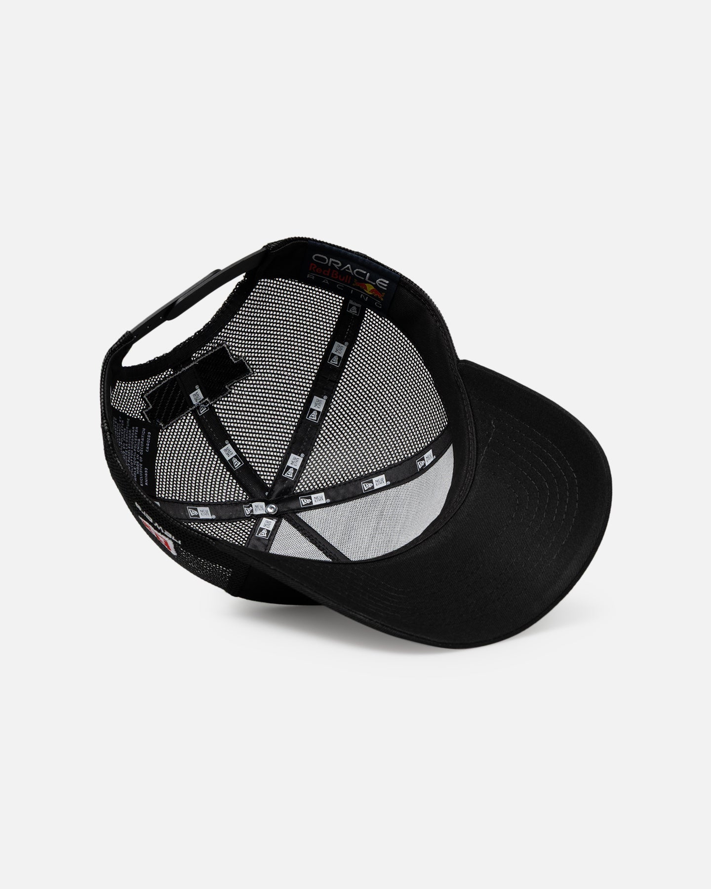 New Era X Redbull Racing F1 Patch 9FORTY A-Frame Trucker Snapback Black