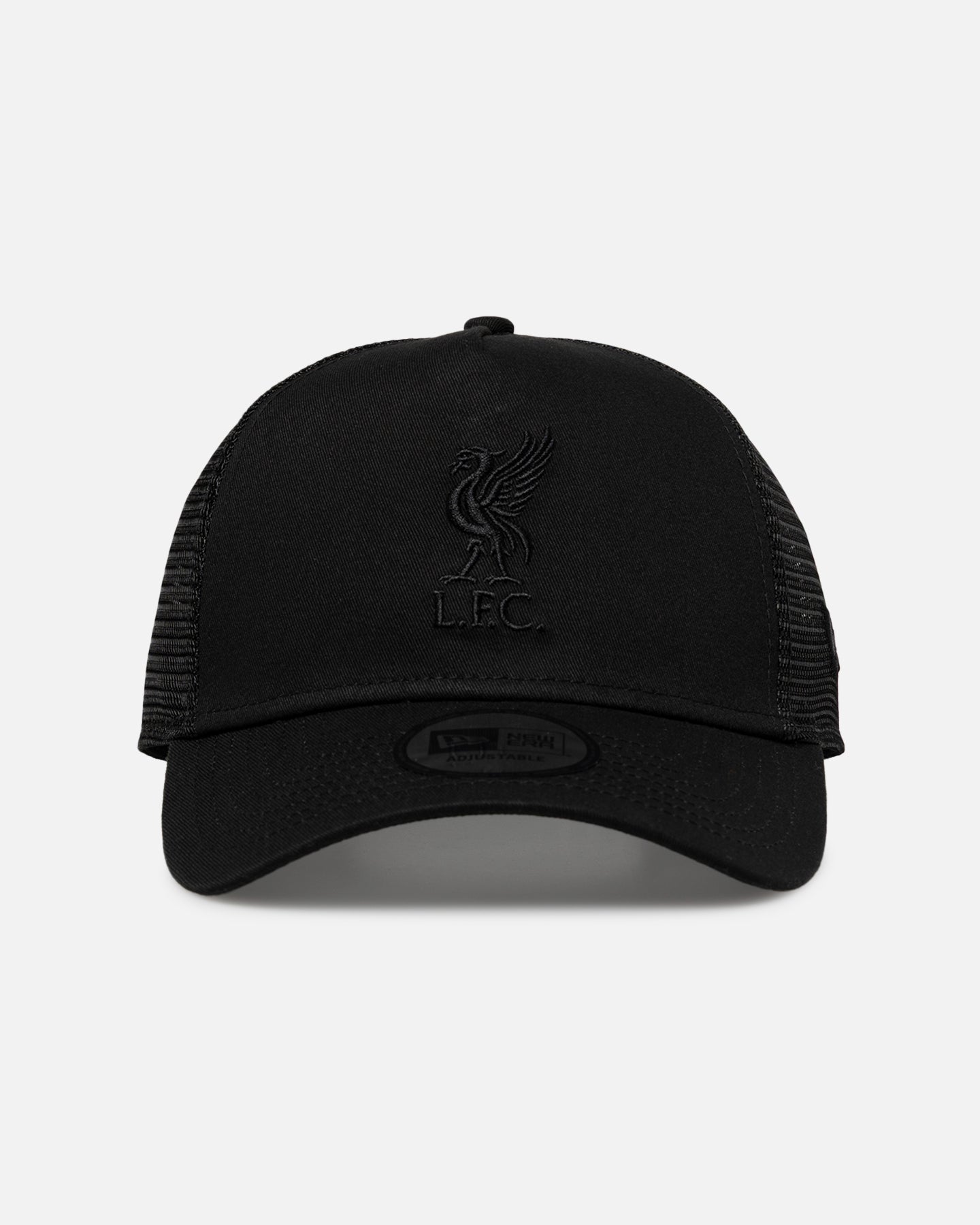 New Era Liverpool FC 9FORTY A-Frame Trucker Snapback Black