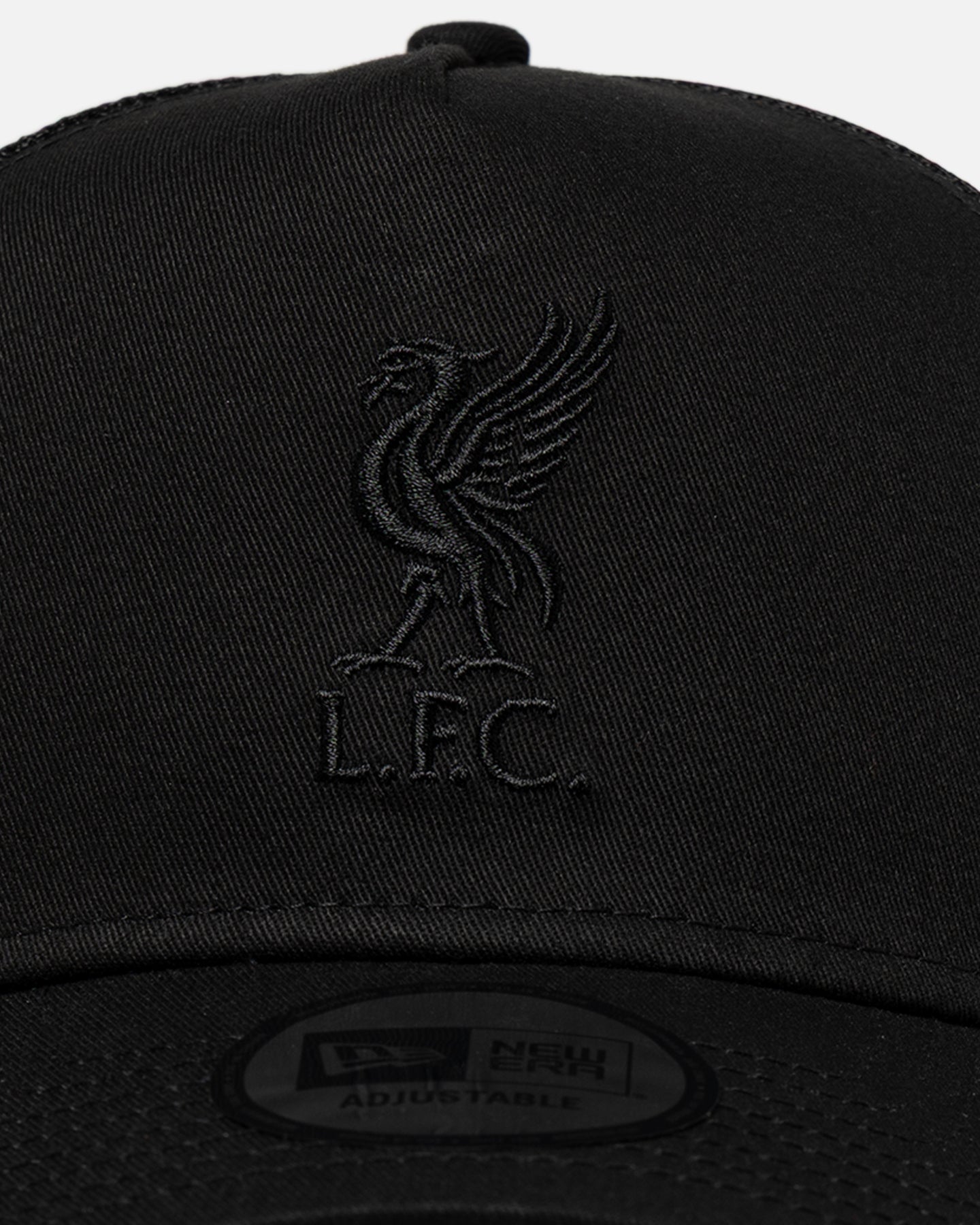 New Era Liverpool FC 9FORTY A-Frame Trucker Snapback Black