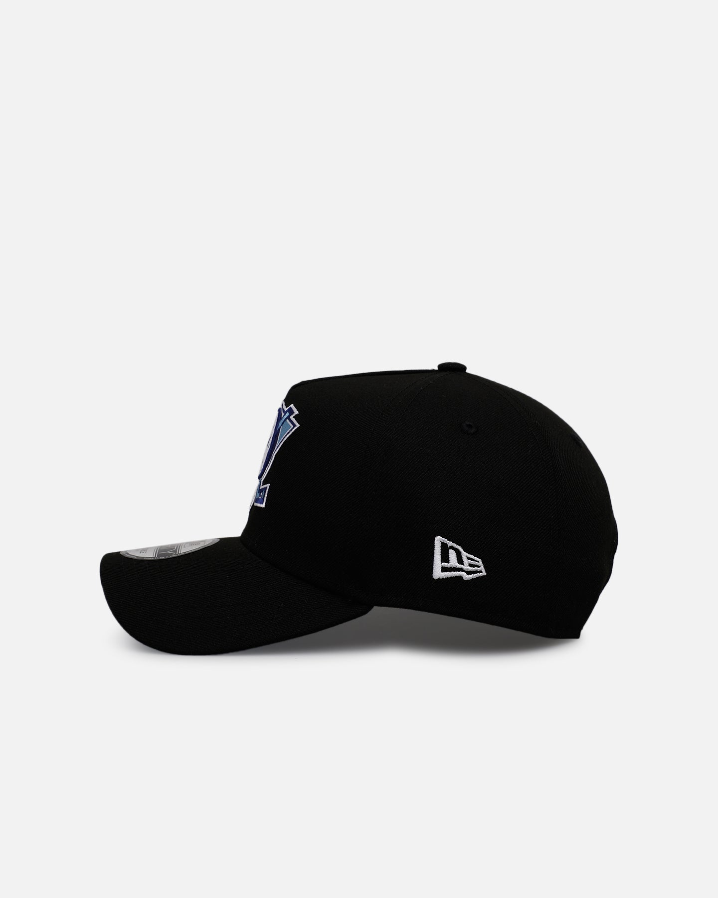 New Era Anaheim Ducks 'Black And Sky Blue' 9FORTY A-Frame Snapback Black/Sky Blue