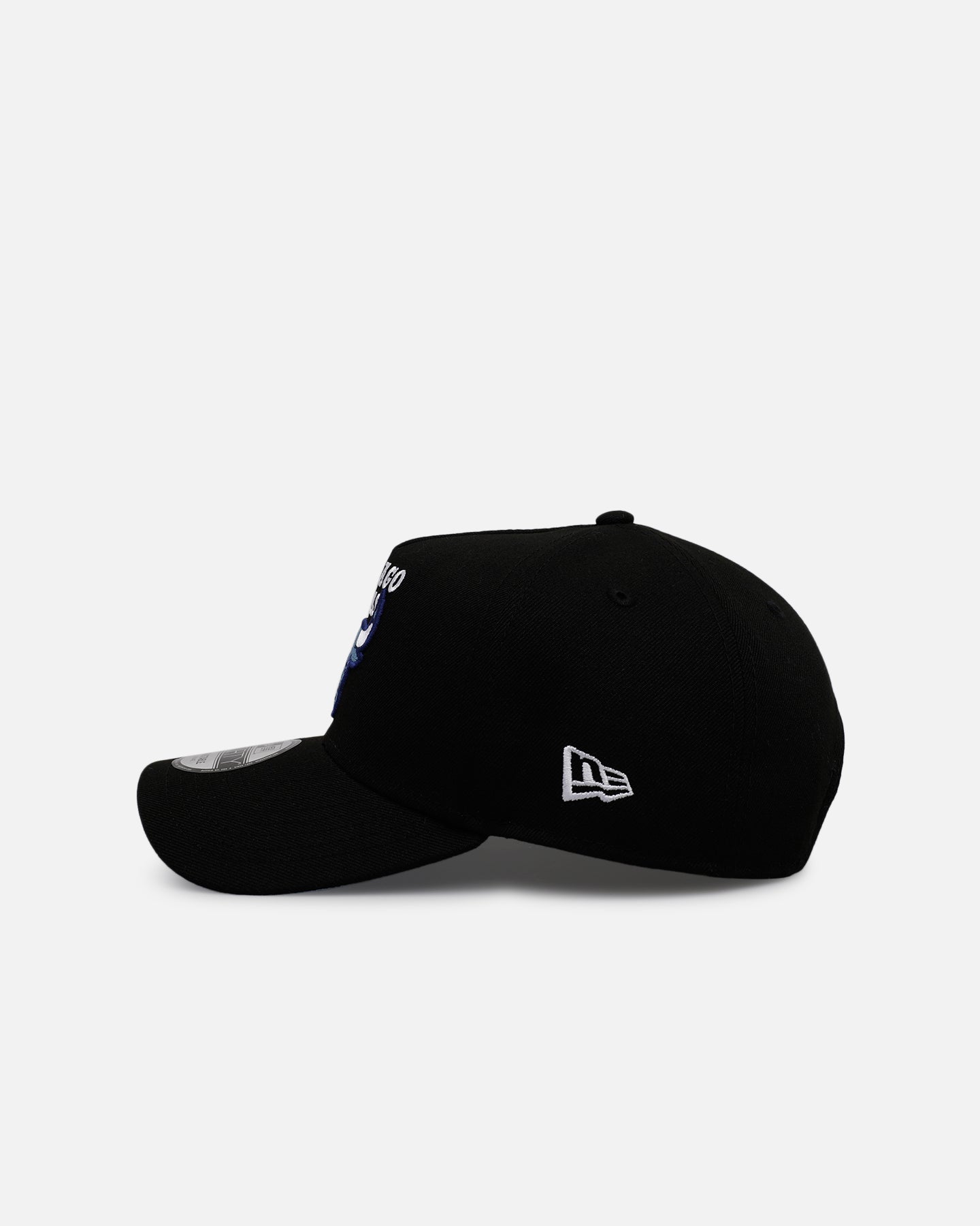 New Era Chicago Bulls 'Black And Sky Blue' 9FORTY A-Frame Snapback Black/Sky Blue
