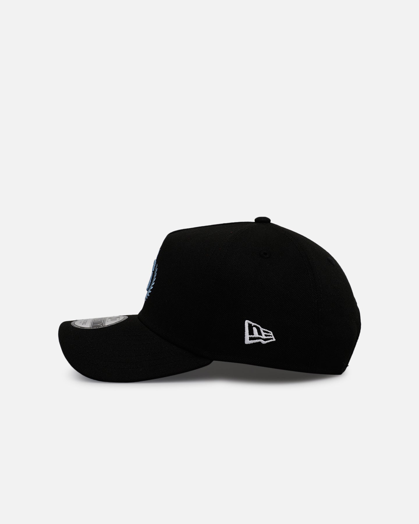 New Era X Culture Kings 'Black & Sky Blue' 9FORTY A-Frame Snapback Black/Sky Blue