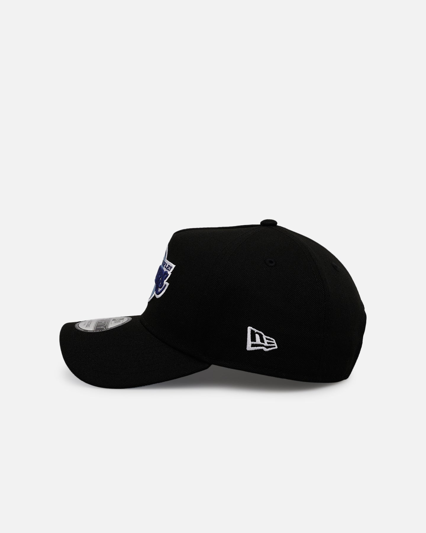 New Era Los Angeles Lakers 'Black And Sky Blue' 9FORTY A-Frame Snapback Black/Sky Blue