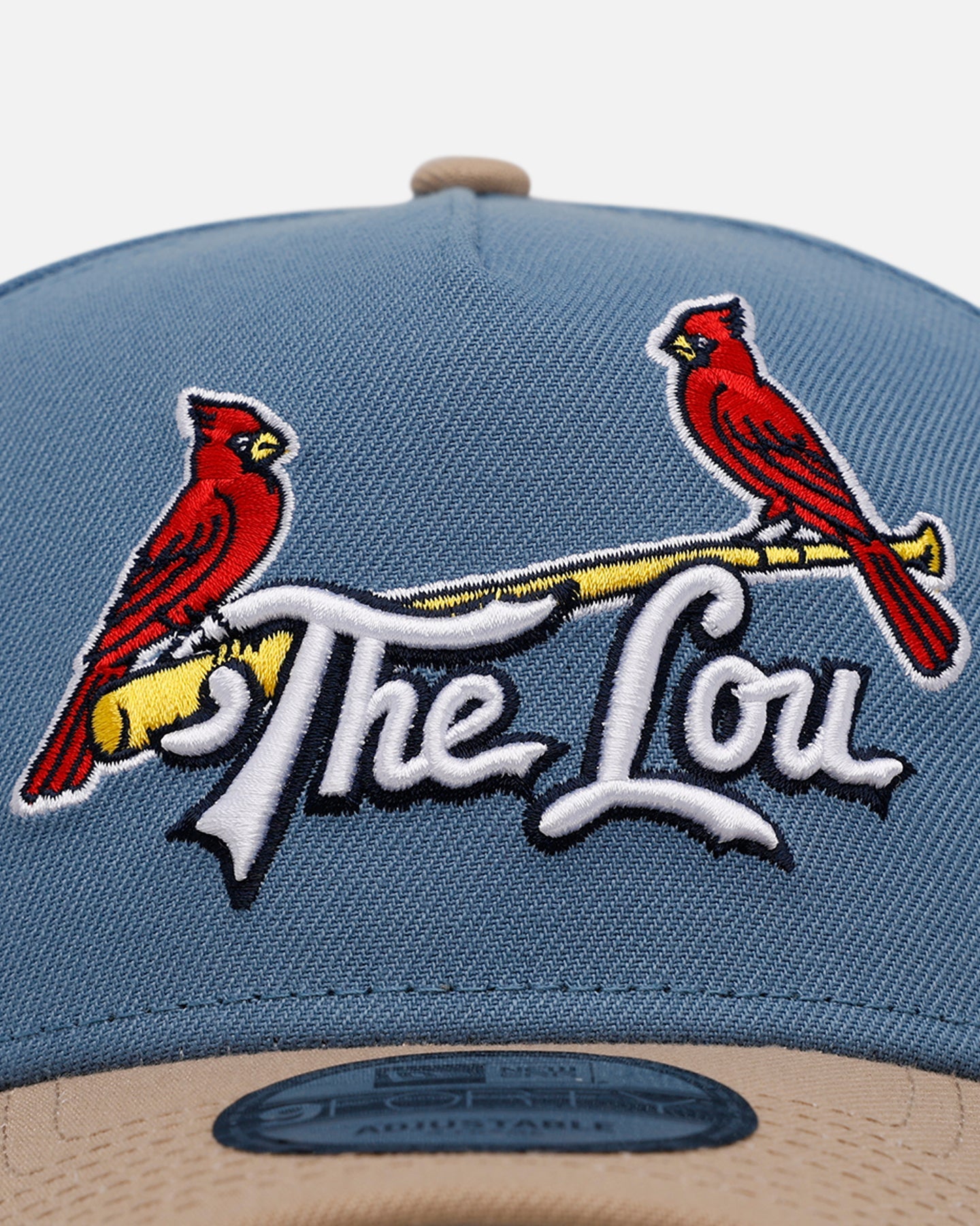 New Era St. Louis Cardinals 'Easy Breezy' 9FORTY A-Frame Snapback Blue/Tan