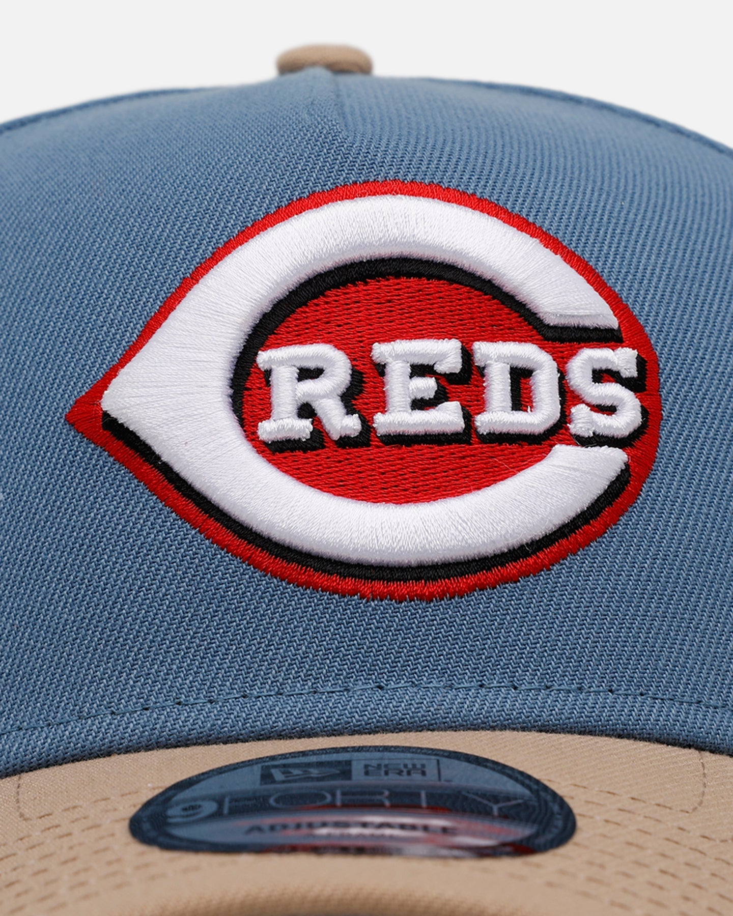 New Era Cincinnati Reds 'Easy Breezy' 9FORTY A-Frame Snapback Blue/Tan