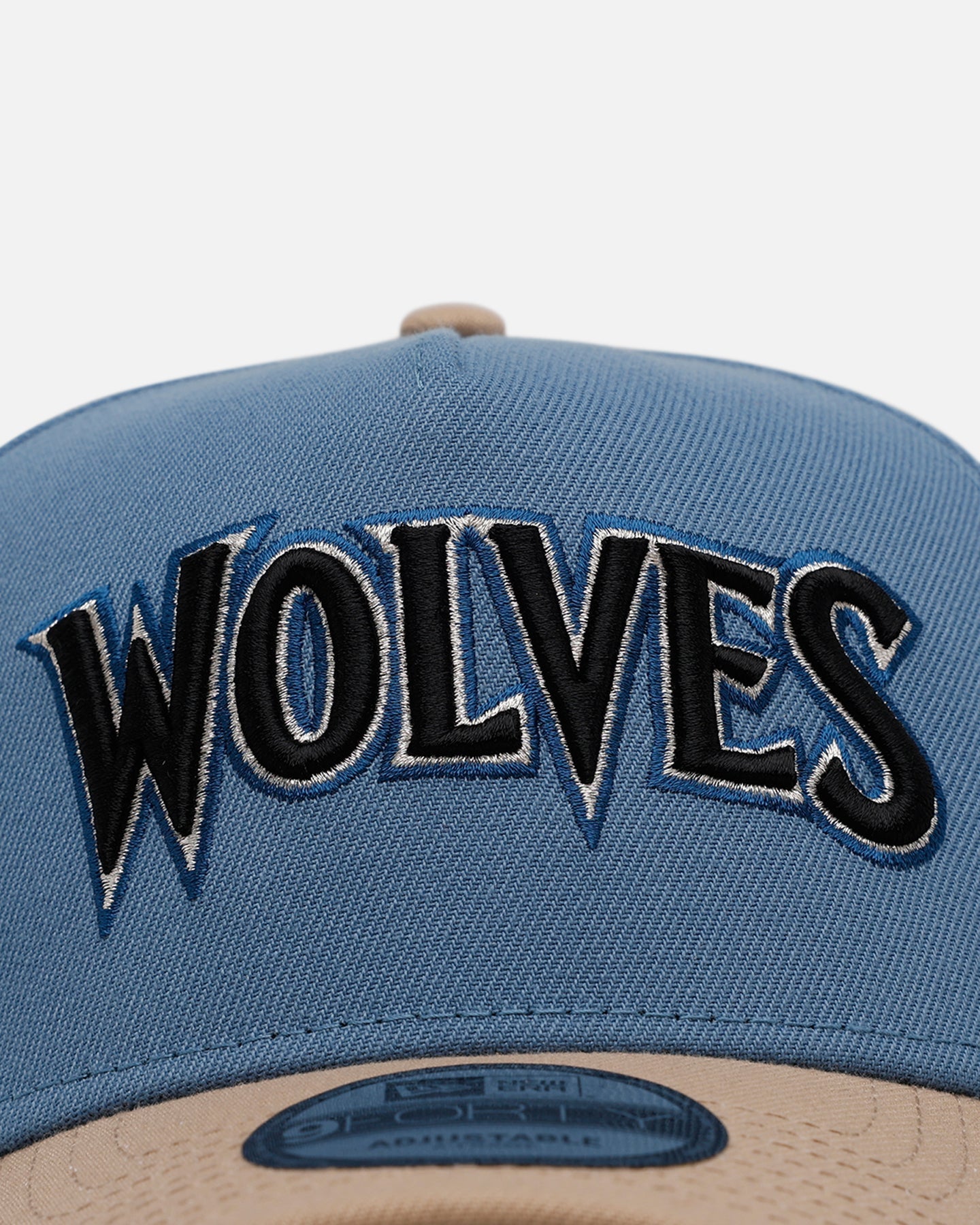 New Era Minnesota Timberwolves 'Easy Breezy' 9FORTY A-Frame Snapback Blue/Tan