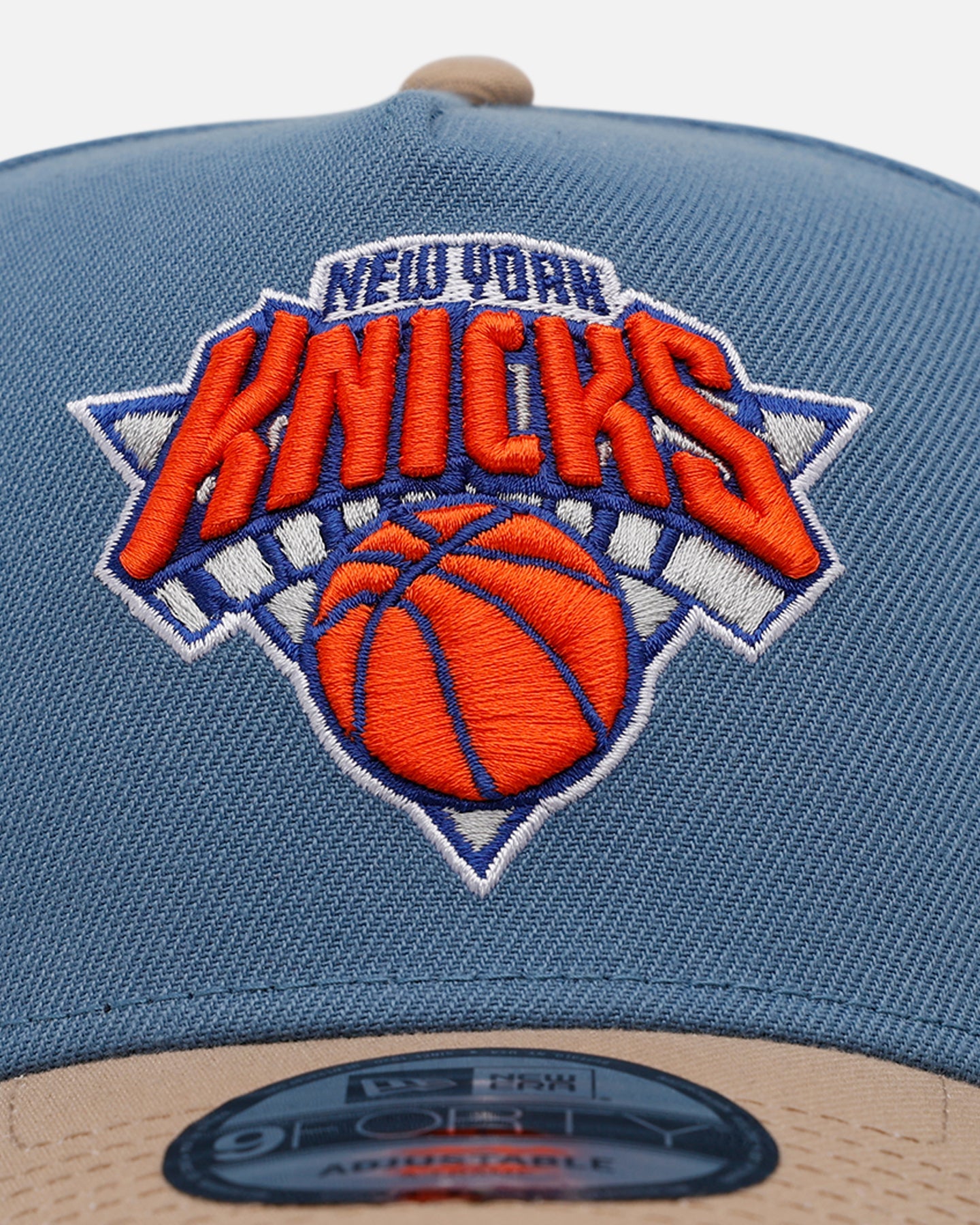 New Era New York Knicks 'Easy Breezy' 9FORTY A-Frame Snapback Blue/Tan