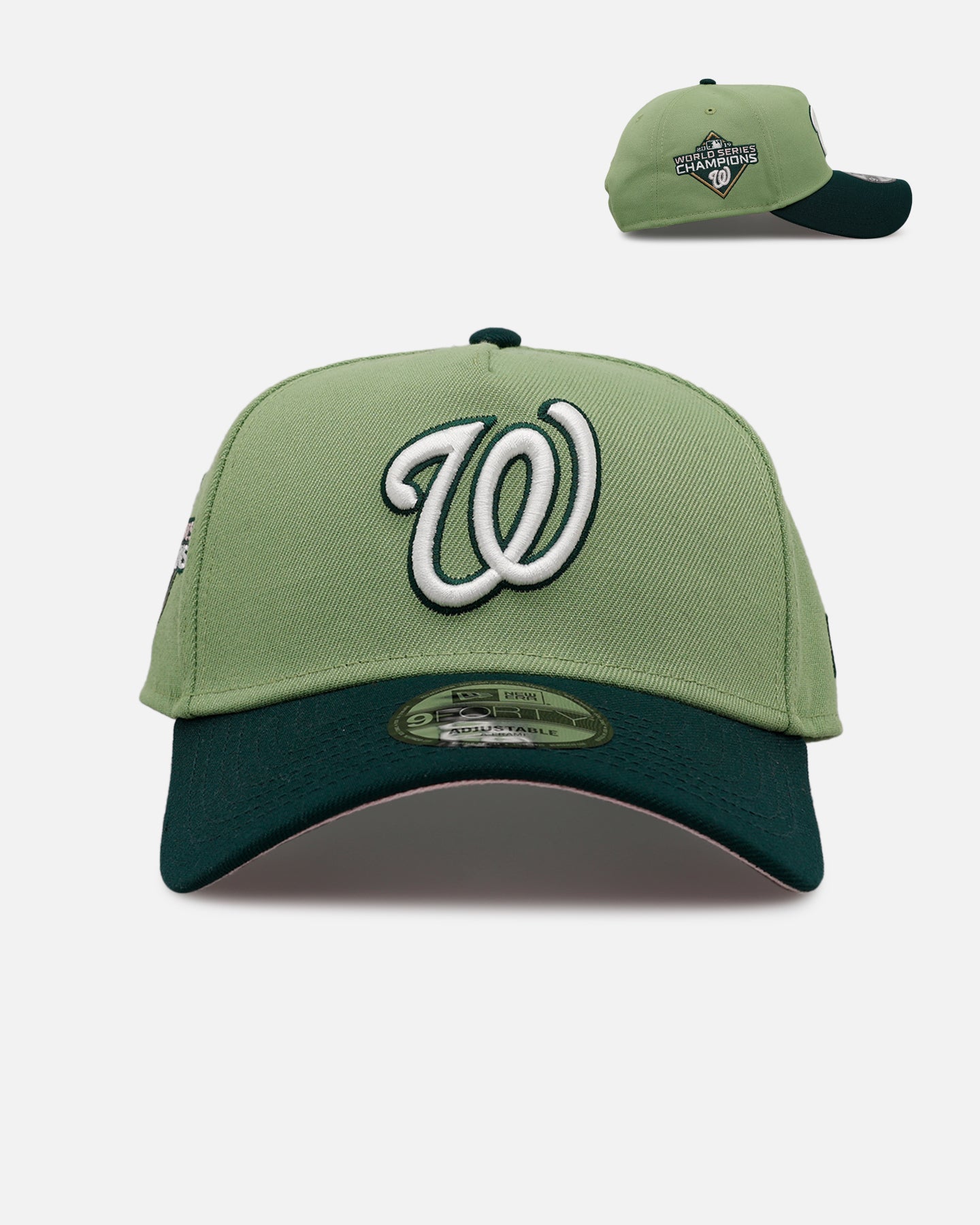 New Era Washington Nationals 'Matcha' 9FORTY A-Frame Snapback Matcha