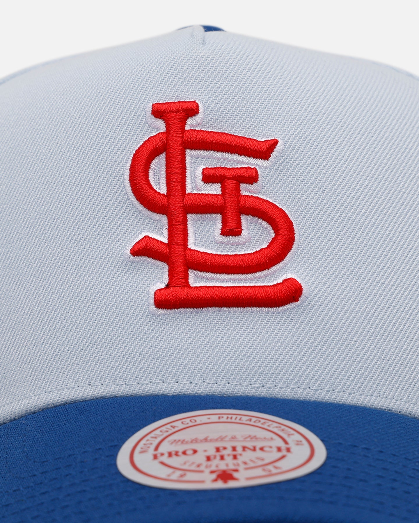 Mitchell & Ness St. Louis Cardinals 'Cherry Logo' Pro Pinch Snapback Cherry