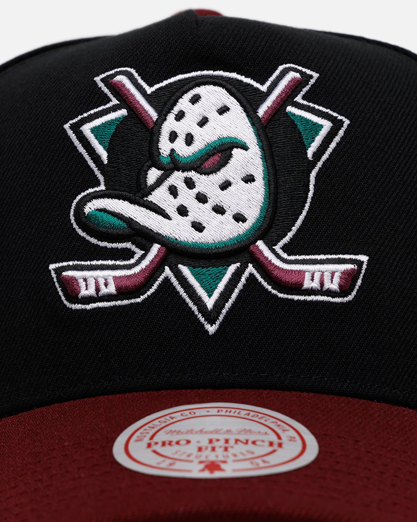 Mitchell & Ness Anaheim Ducks 'Ducks Variety Pack' Pro Pinch Snapback Black/Purple