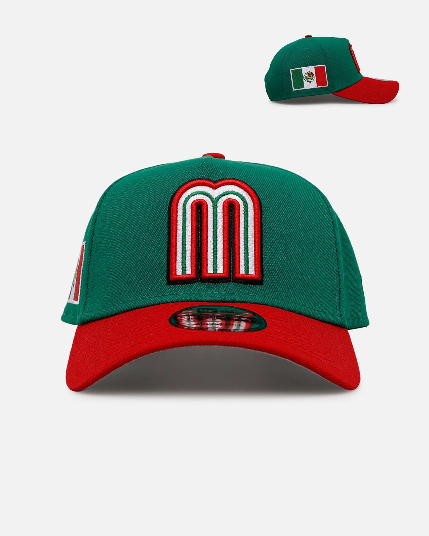 New Era Mexico 'World Baseball Classic' 9FORTY A-Frame Snapback Official Team Color