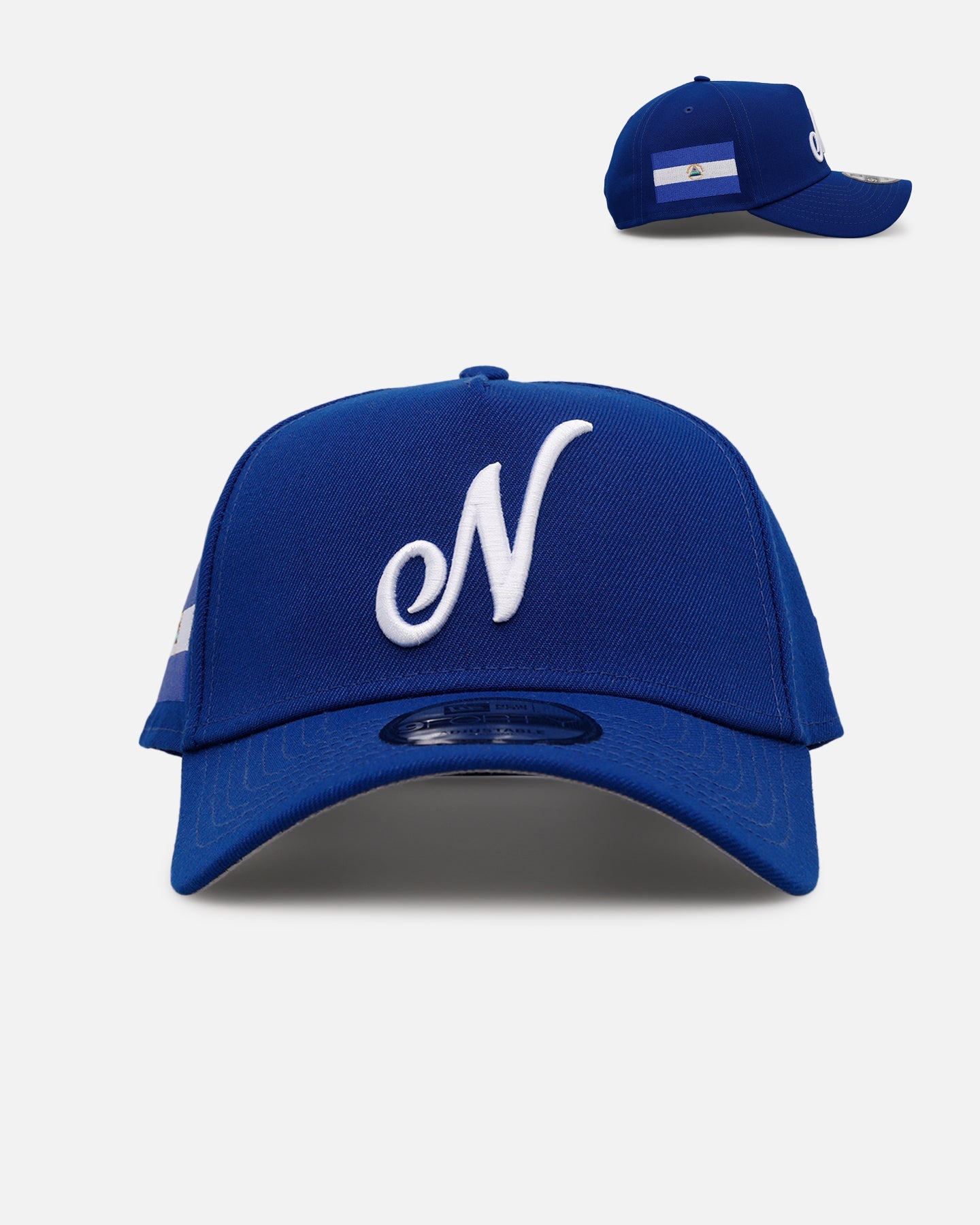 New Era Nicaragua 'World Baseball Classic' 9FORTY A-Frame Snapback Official Team Color