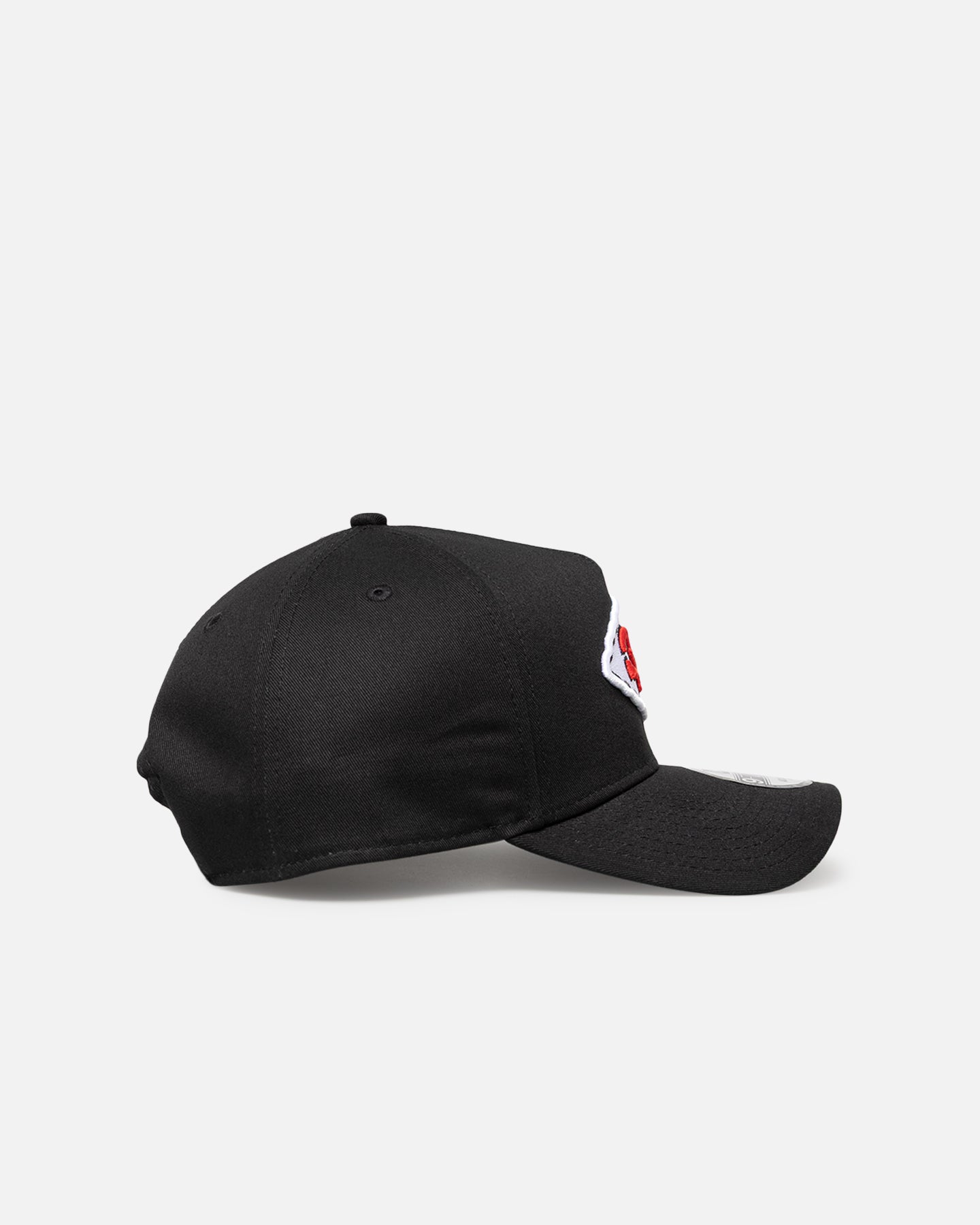 New Era Kansas City Chiefs 'Upside Down Logo' 9FORTY A-Frame Snapback Black/Official Team Color