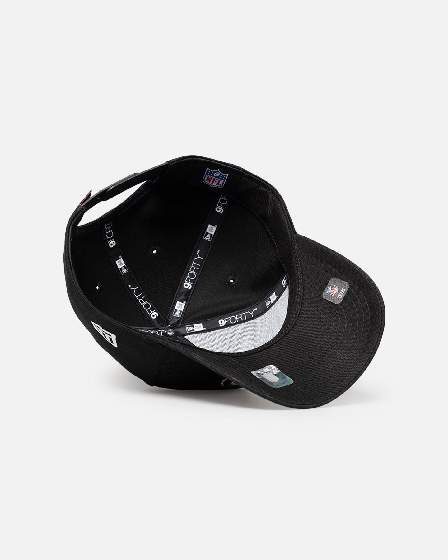 New Era San Francisco 49ers 'Upside Down Logo' 9FORTY A-Frame Snapback Black/Official Team Color