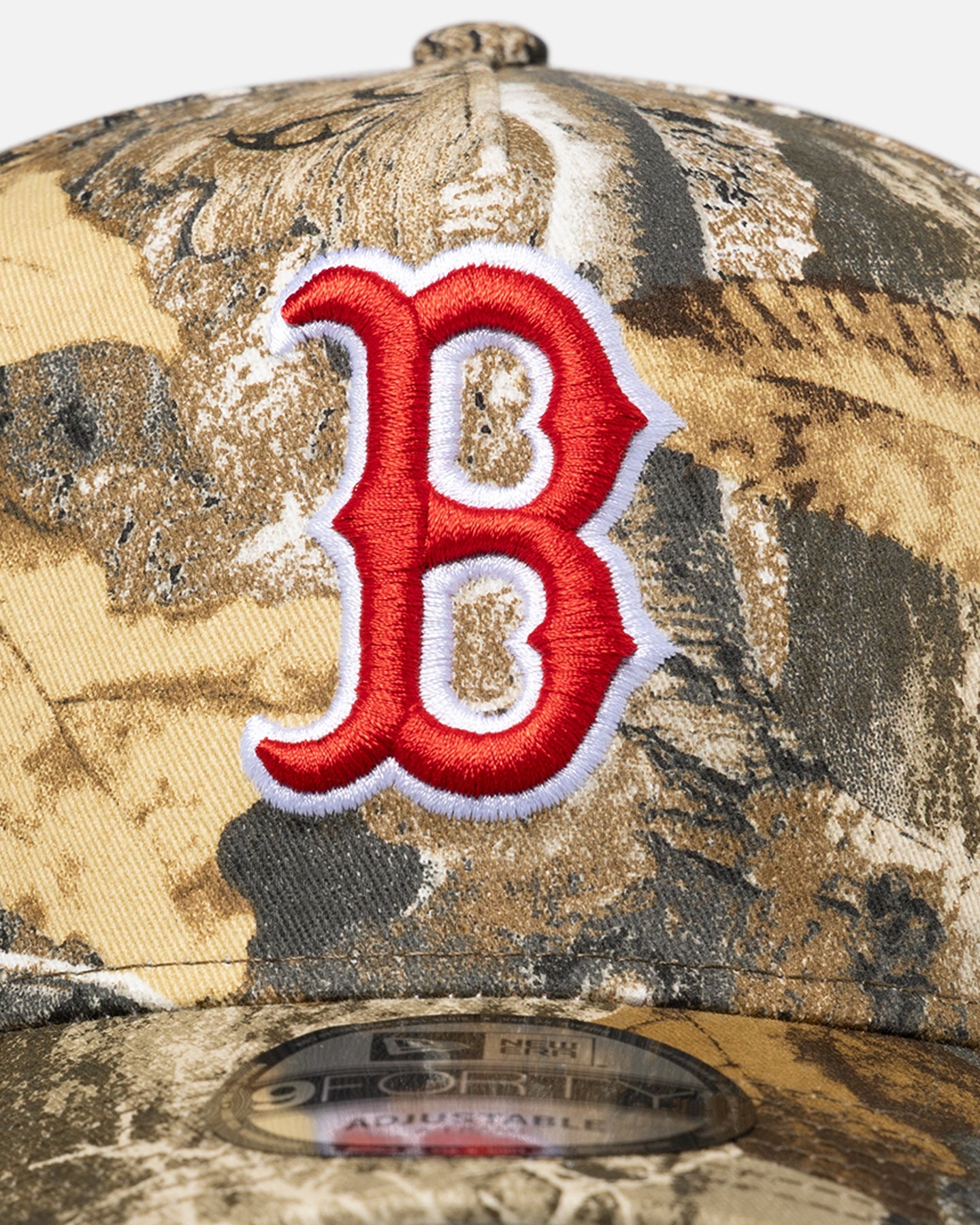 New Era Boston Red Sox 'Real Tree Camo' 9FORTY A-Frame Snapback Real Tree Camo