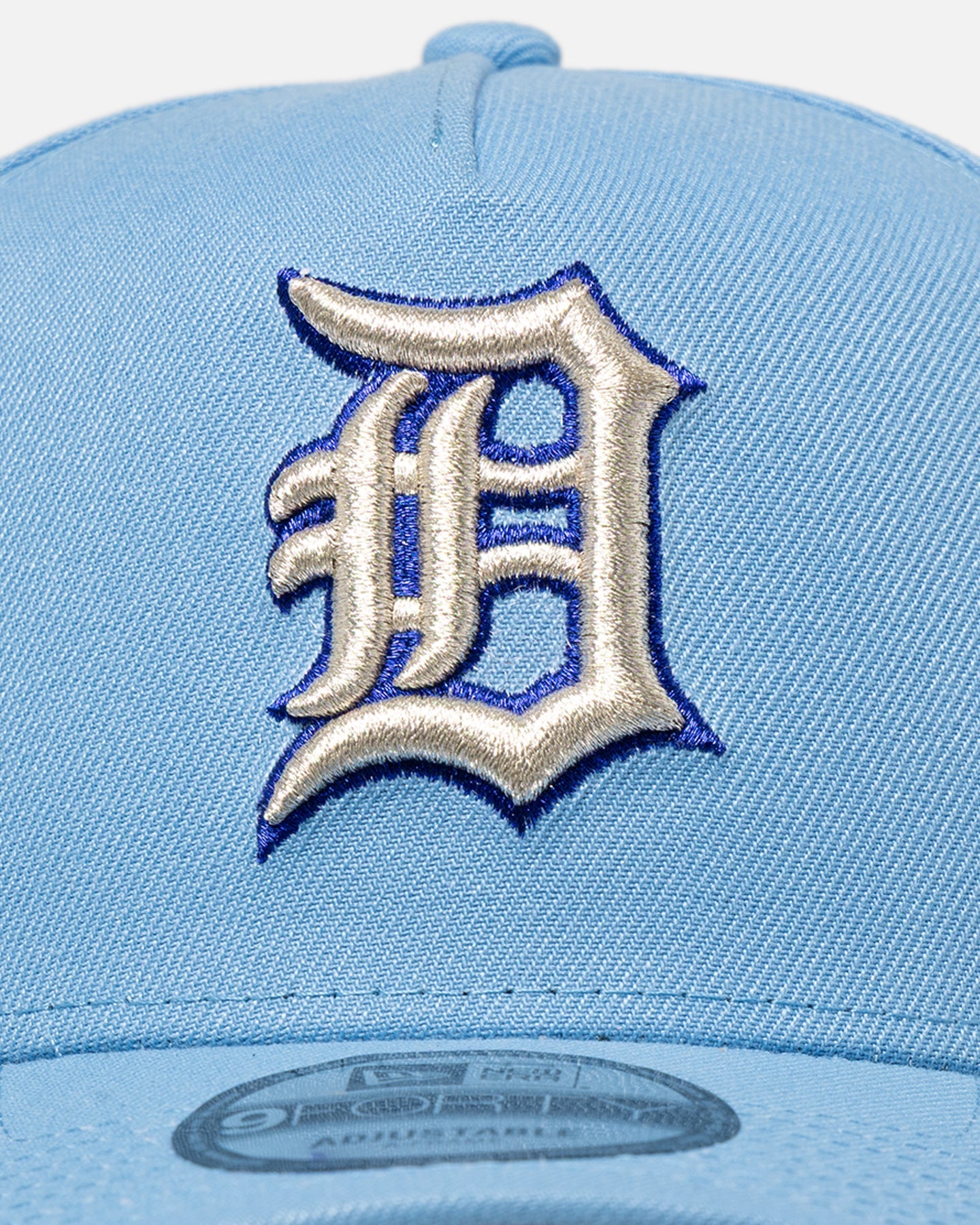 New Era Detroit Tigers 'Black Sky Blue' 9FORTY A-Frame Snapback Sky Blue