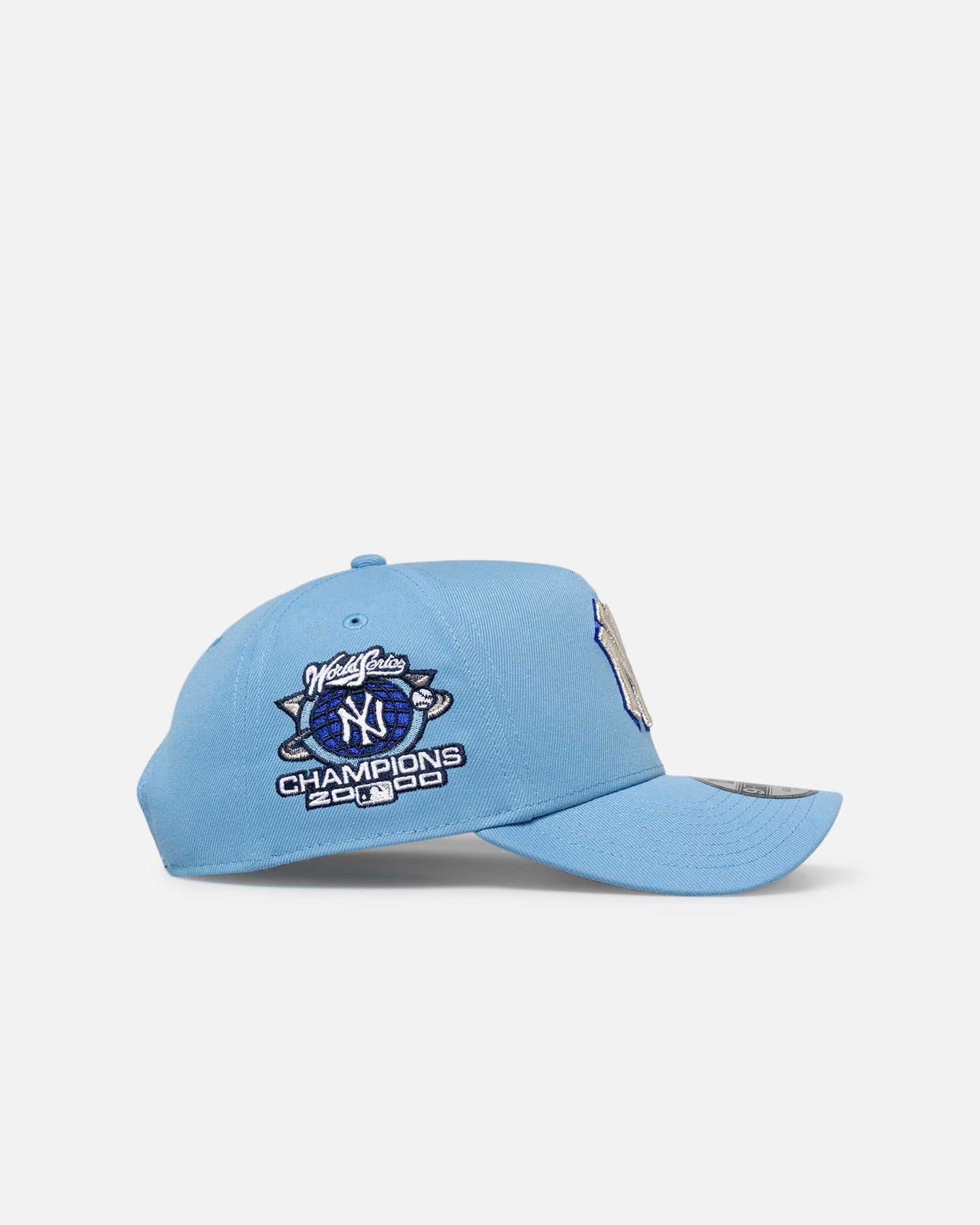 New Era New York Yankees 'Black Sky Blue' 9FORTY A-Frame Snapback Sky Blue