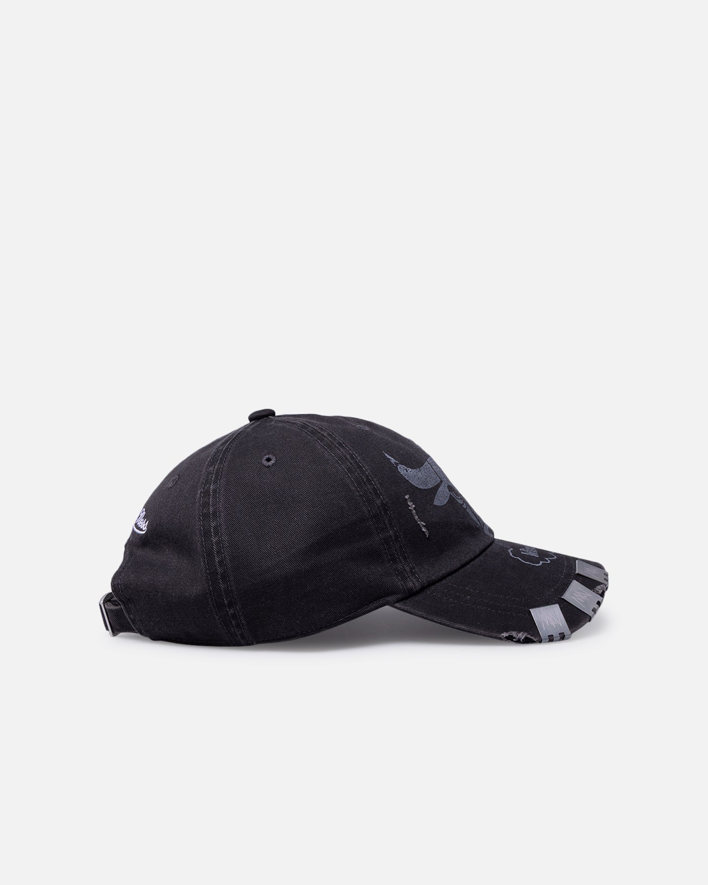 Mitchell & Ness Chicago Bulls 'It's Over' Dad Fit Strapback Black