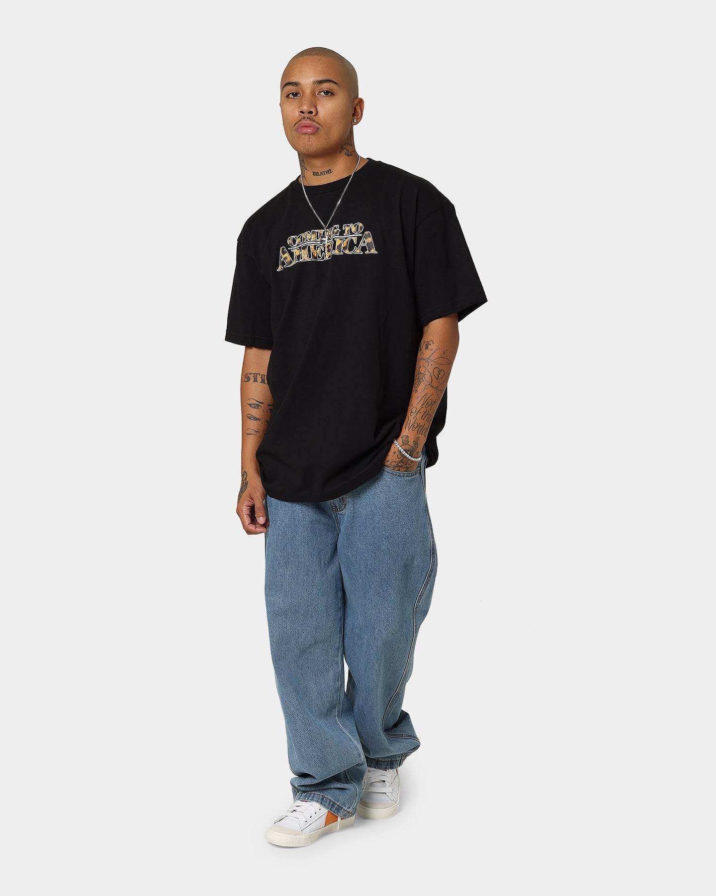 73Studio X Coming To America Coming To America T-Shirt Black