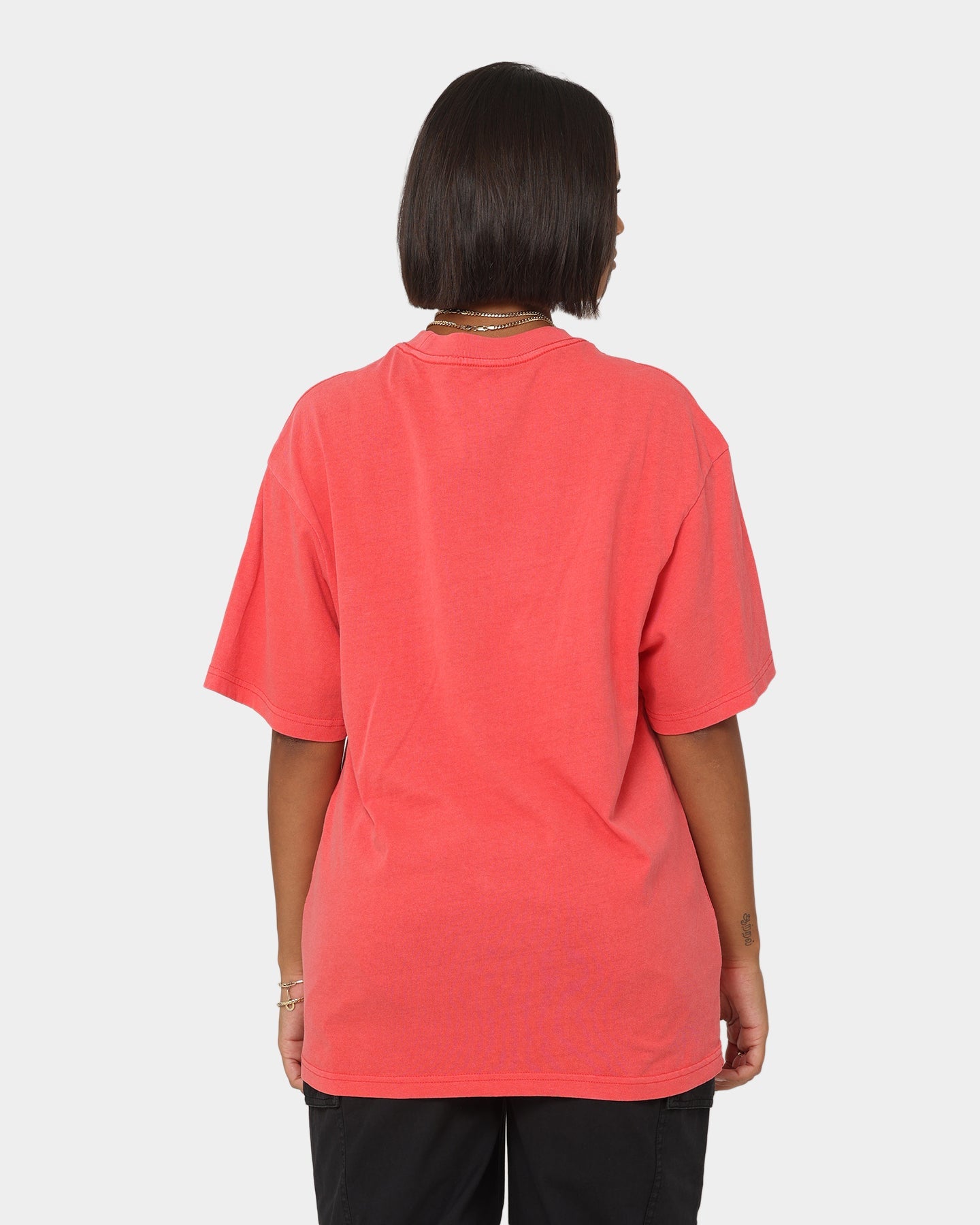 Mitchell & Ness Women's XL Arch T-Shirt Faded Red
