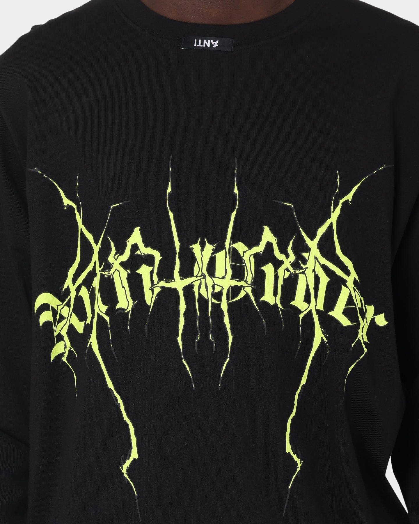 The Anti Order Youthquake Legion Long Sleeve T-Shirt Black/Green