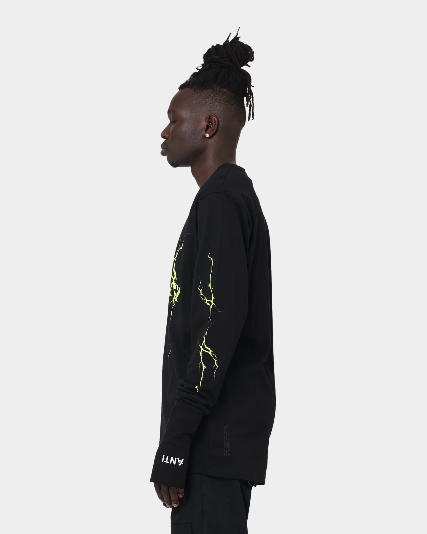 The Anti Order Youthquake Legion Long Sleeve T-Shirt Black/Green