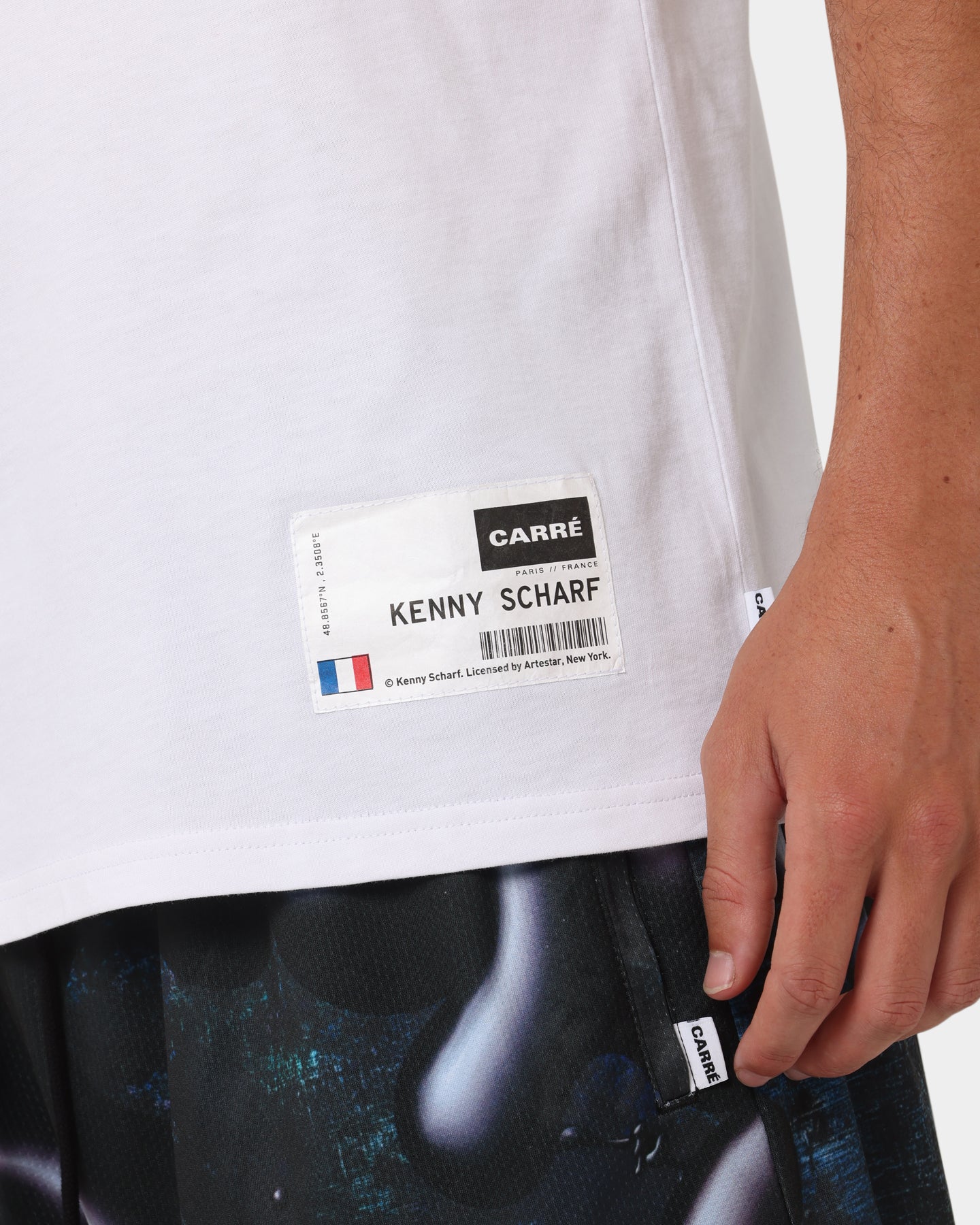 Carré X Kenny Scharf BZ Box Classique T-Shirt White