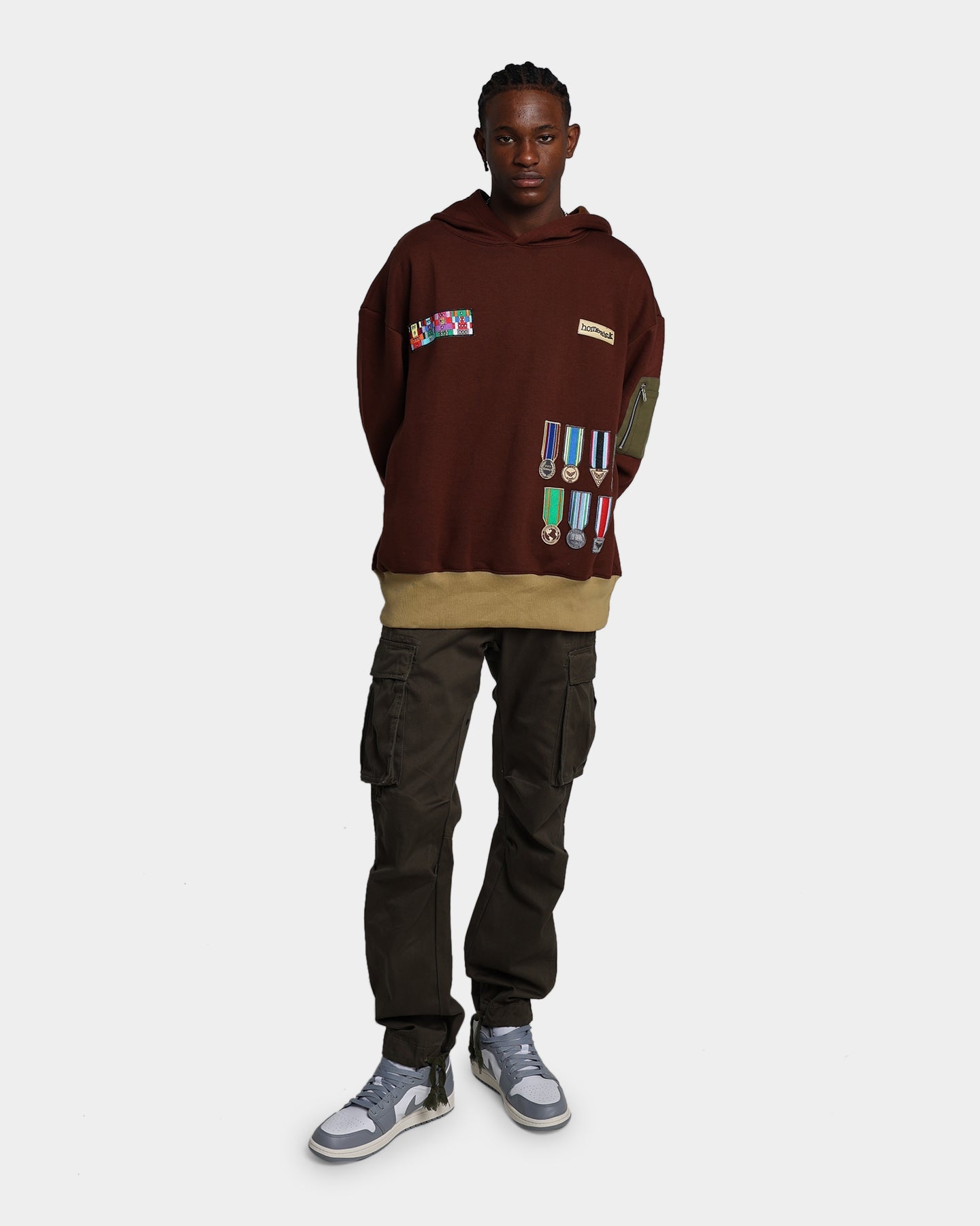 Homesick Honor Hoodie Brown