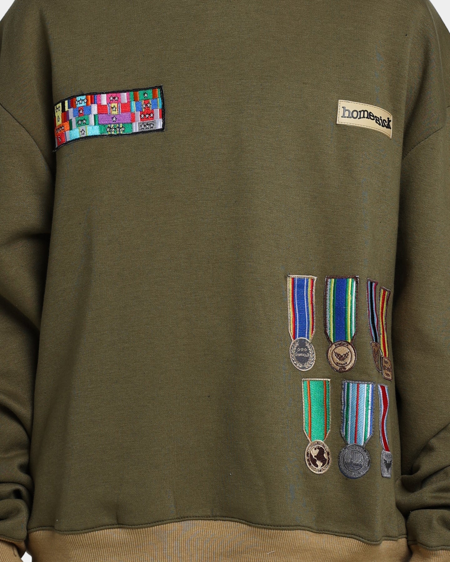 Homesick Honor Hoodie Olive