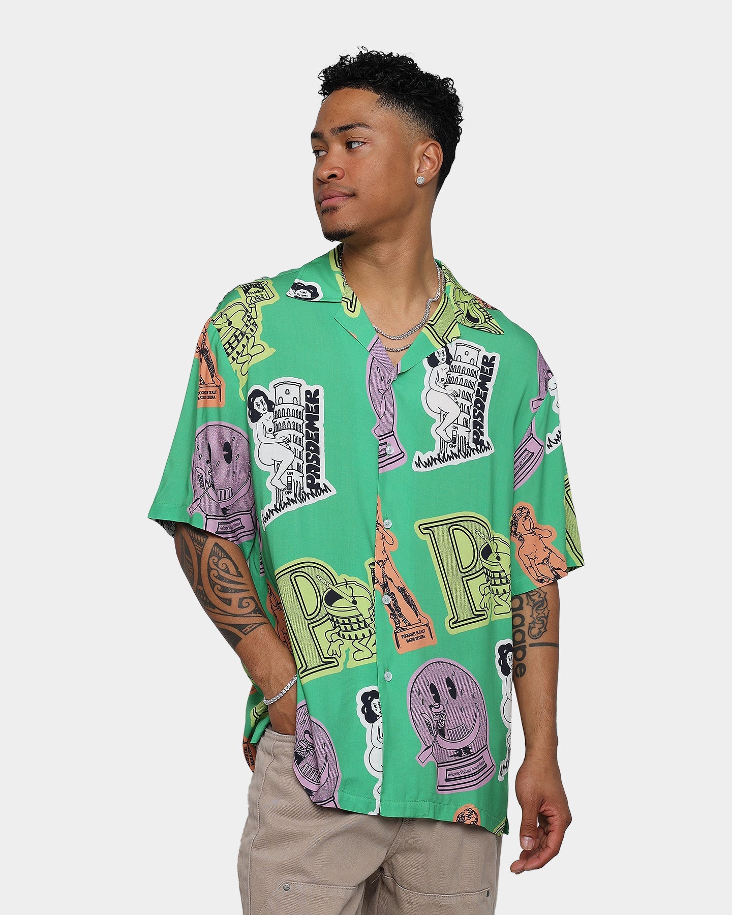 Pas De Mer Souvenir Shirt Green
