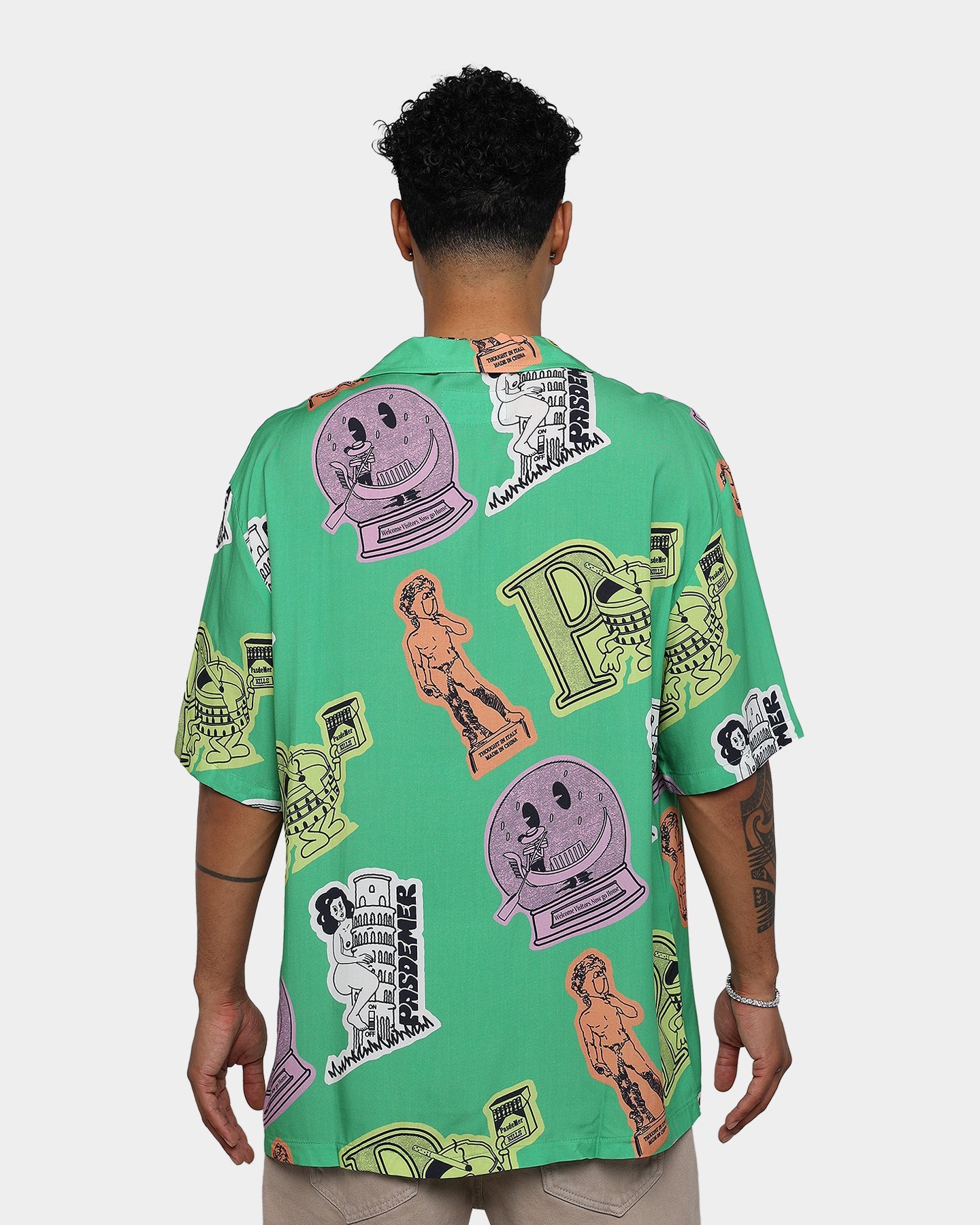 Pas De Mer Souvenir Shirt Green