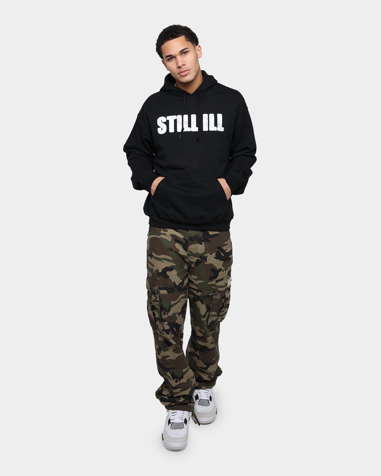 73Studio Silent Ill Hoodie Black