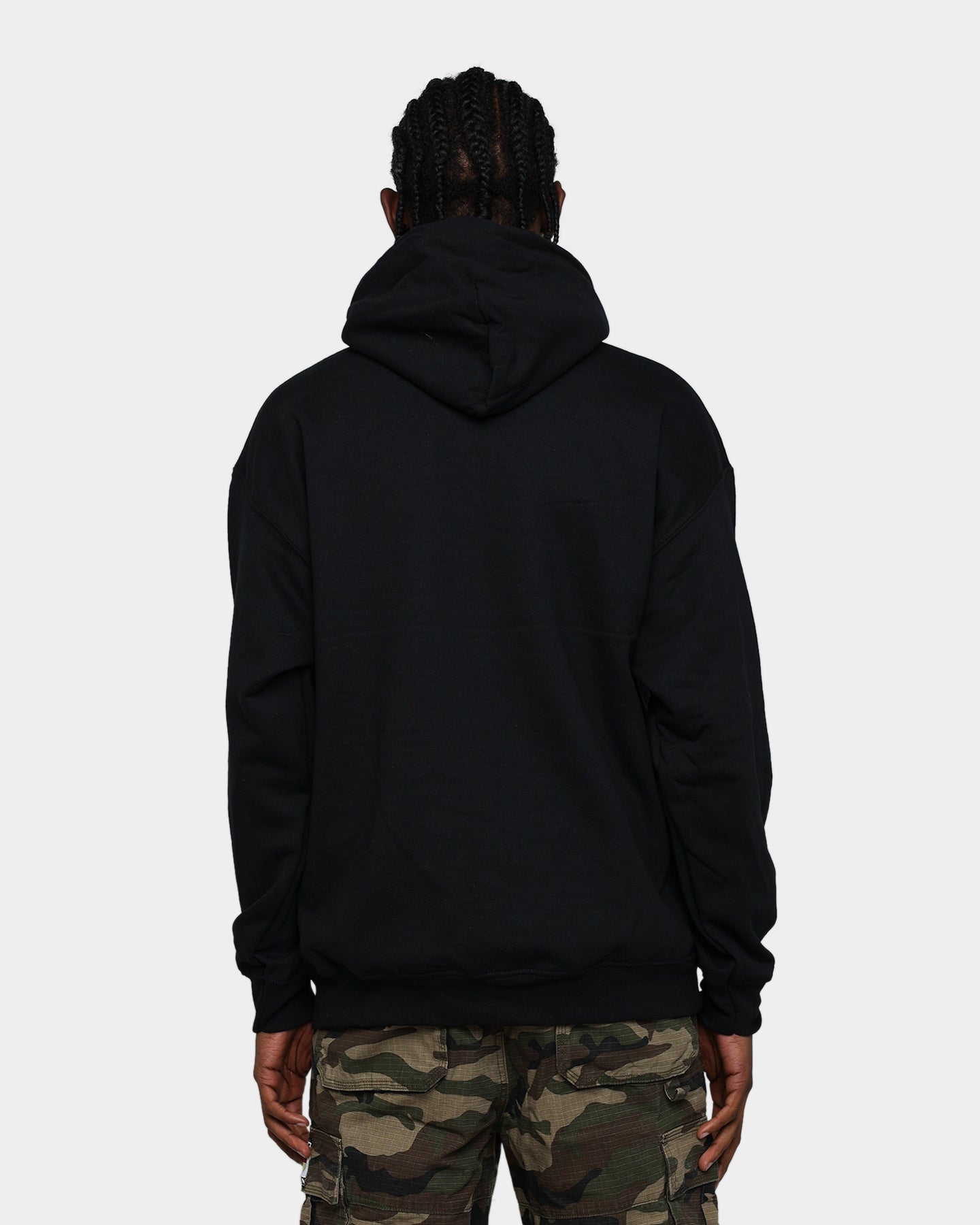 73Studio Smile Drip Hoodie Black