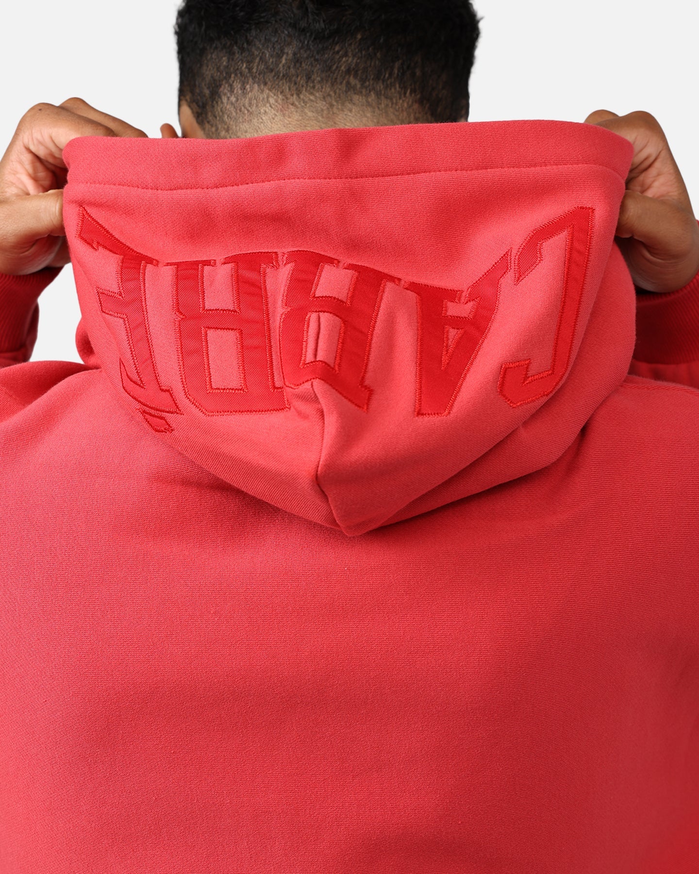 Carre Arch Oversized Hoodie Red