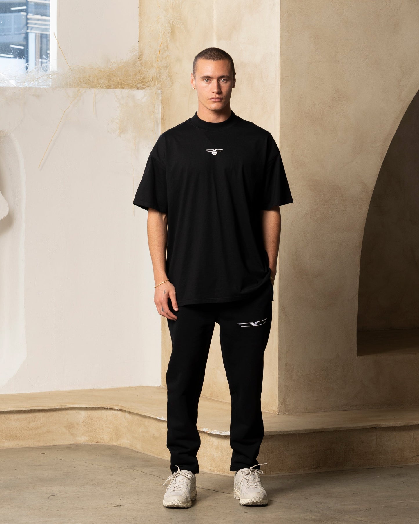 Carre Revolution Oversized T-Shirt Black
