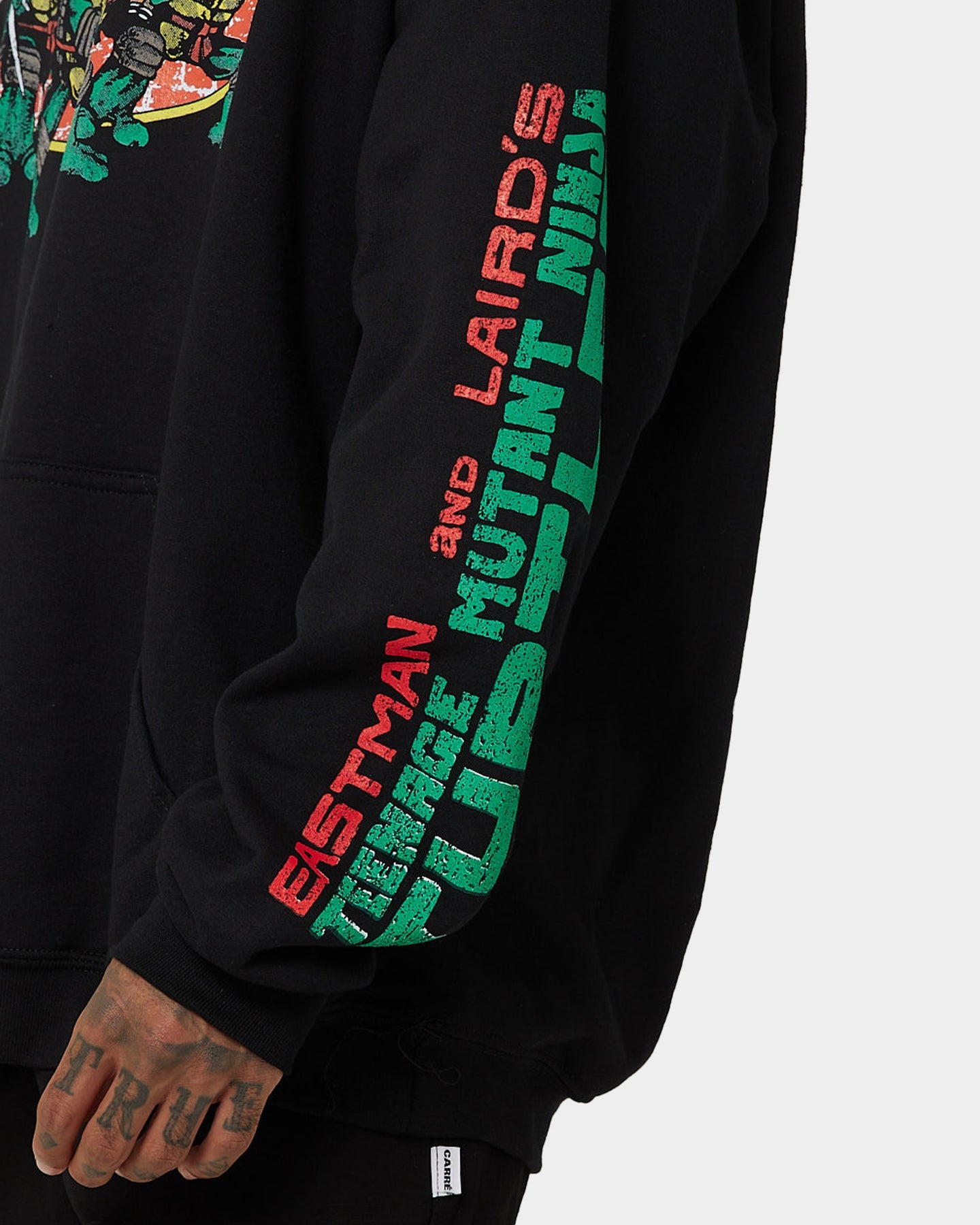 73Studio X Teenage Mutant Ninja Turtles OG Ninja Turtle Hoodie Black