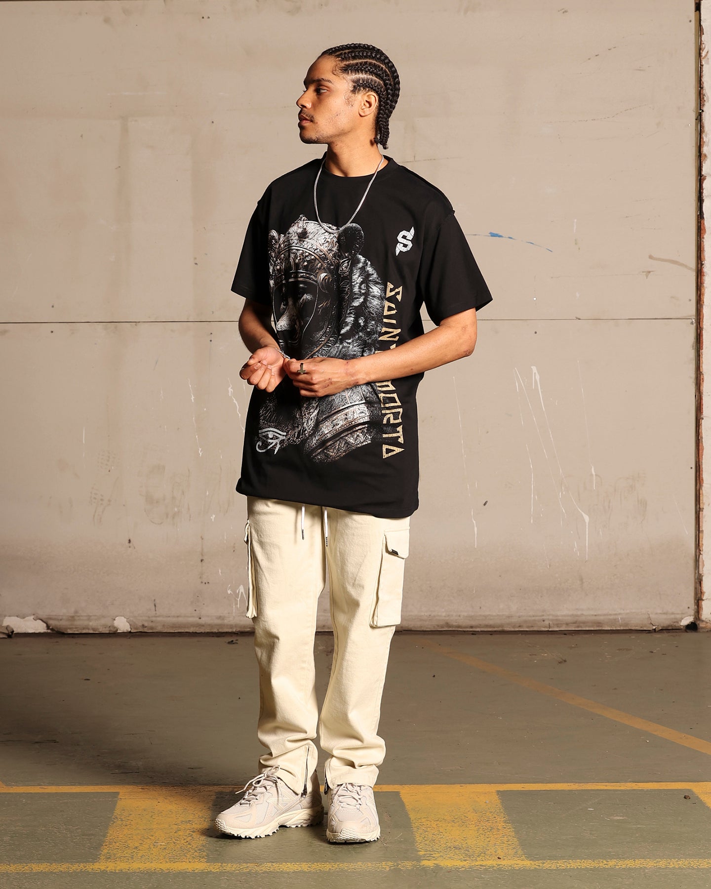 Saint Morta Ancients Lafayette T-Shirt Black