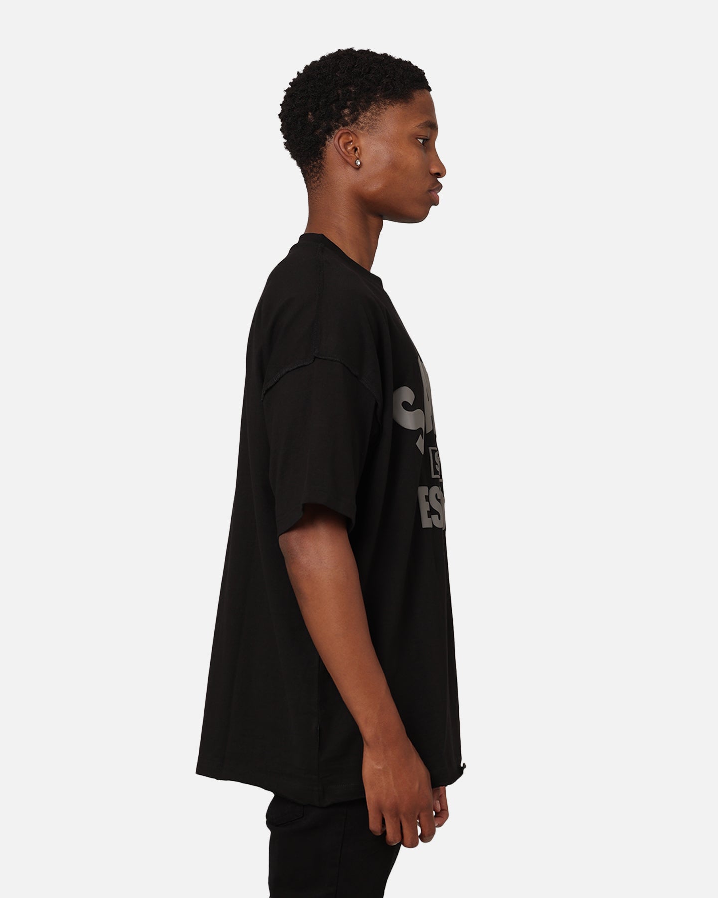 Saint Morta St Morta Boxy T-Shirt Black/Black