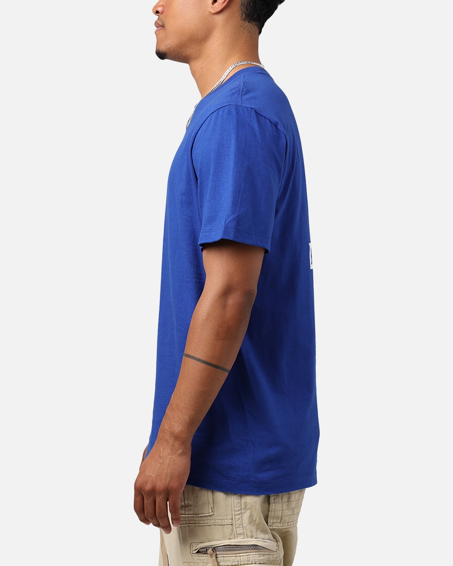 Nike Los Angeles Dodgers Large Logo Back T-Shirt Rush Blue