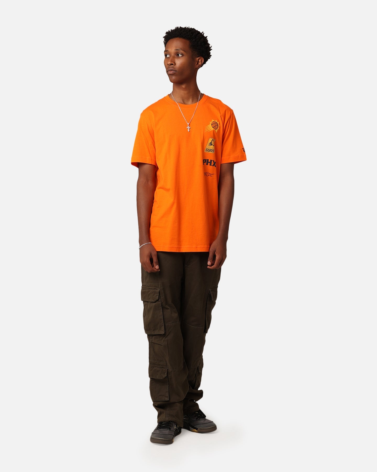 New Era Phoenix Suns City Edition '23 T-Shirt Orange