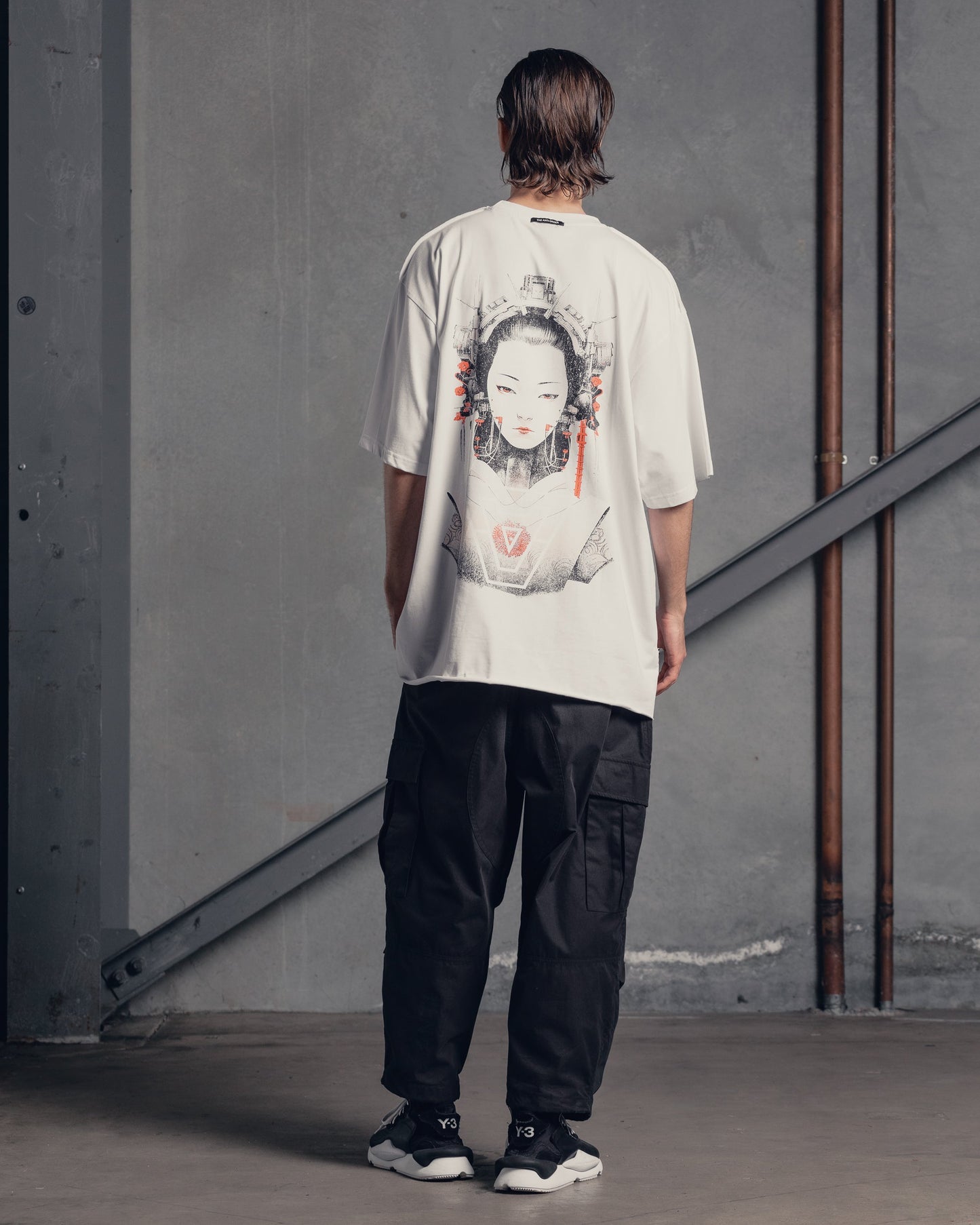 The Anti Order Geisha Baggy T-Shirt White
