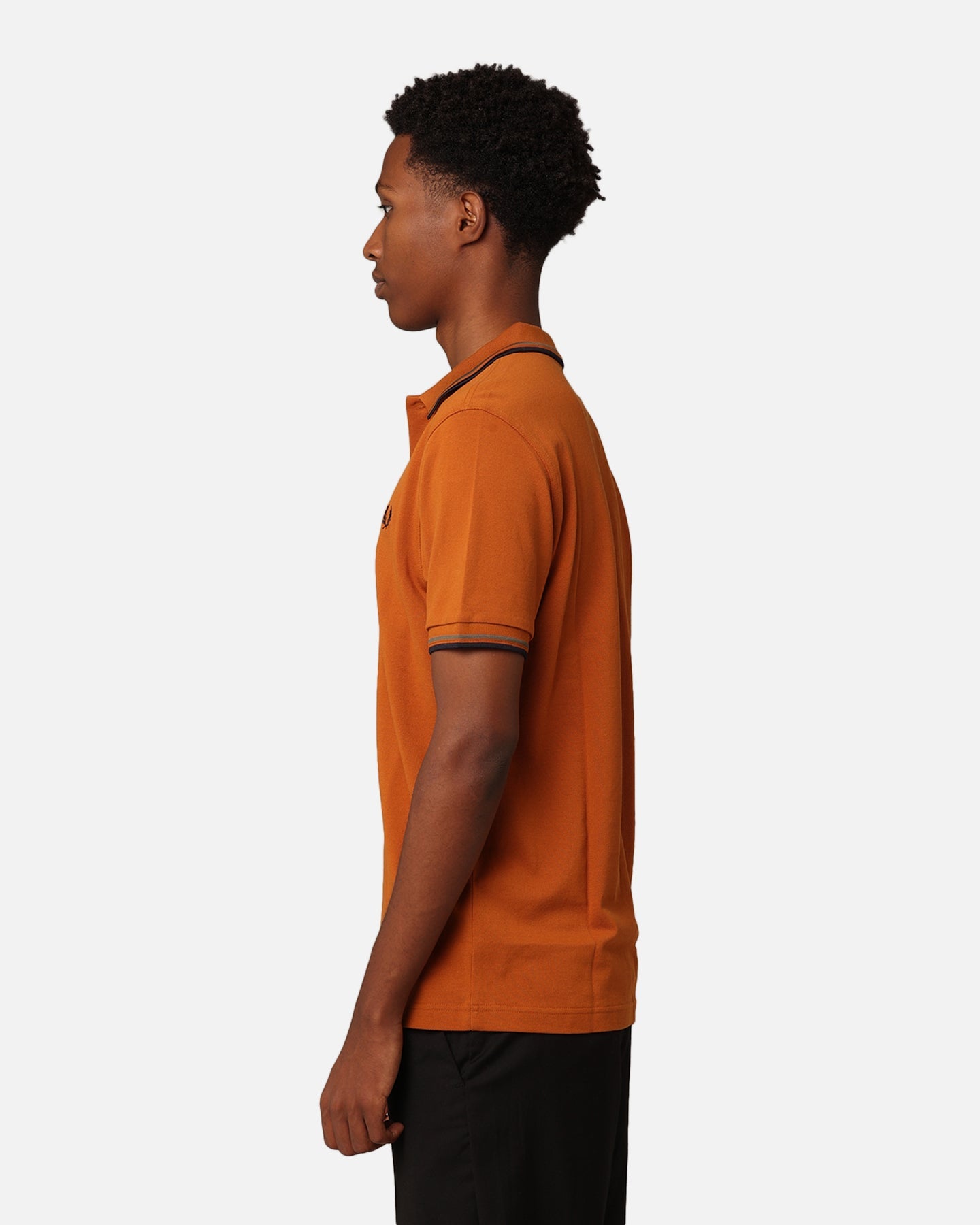 Fred Perry Twin Tipped Polo Shirt Nut Flake
