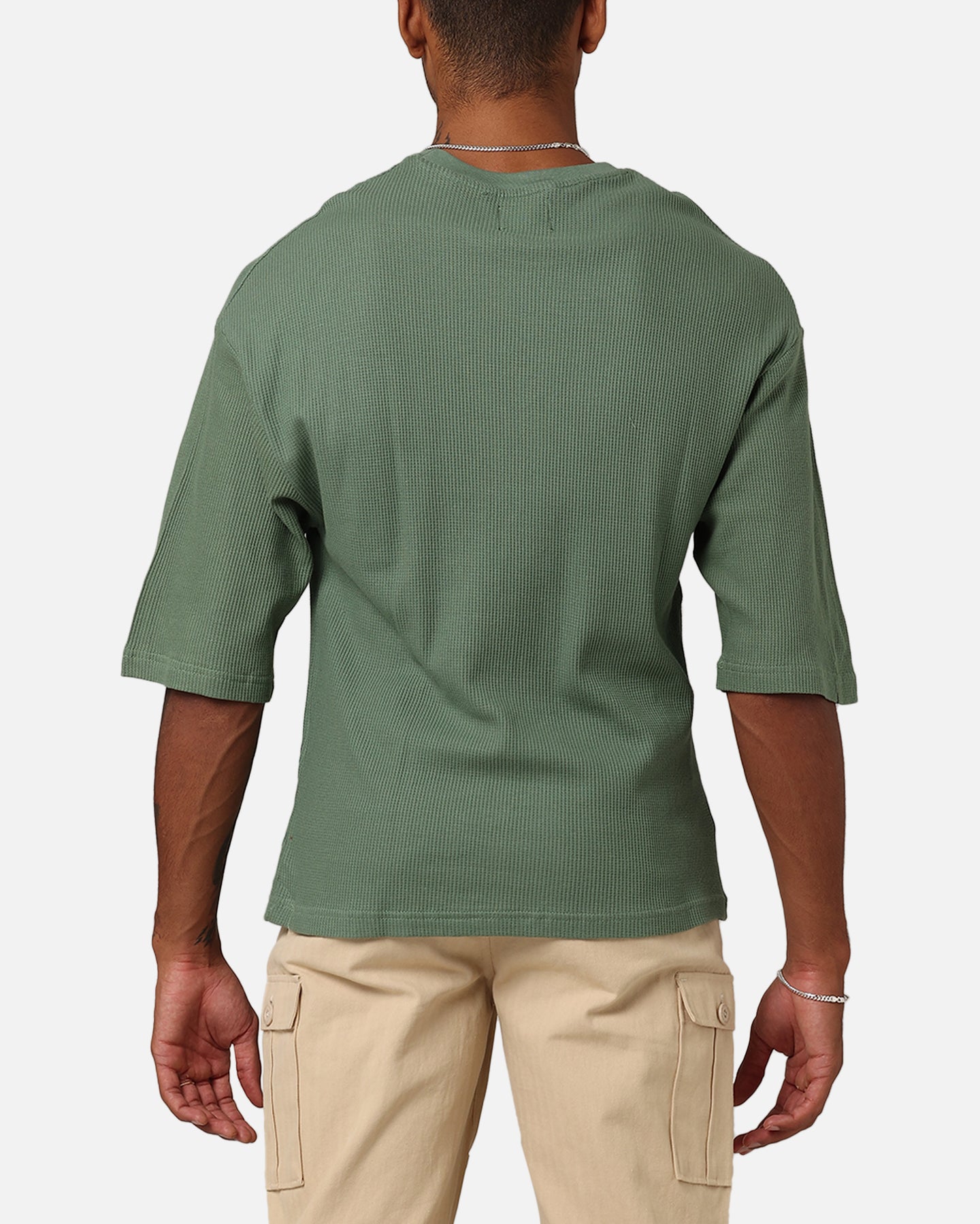 XXIII Waffle Midsleeve T-Shirt Sage