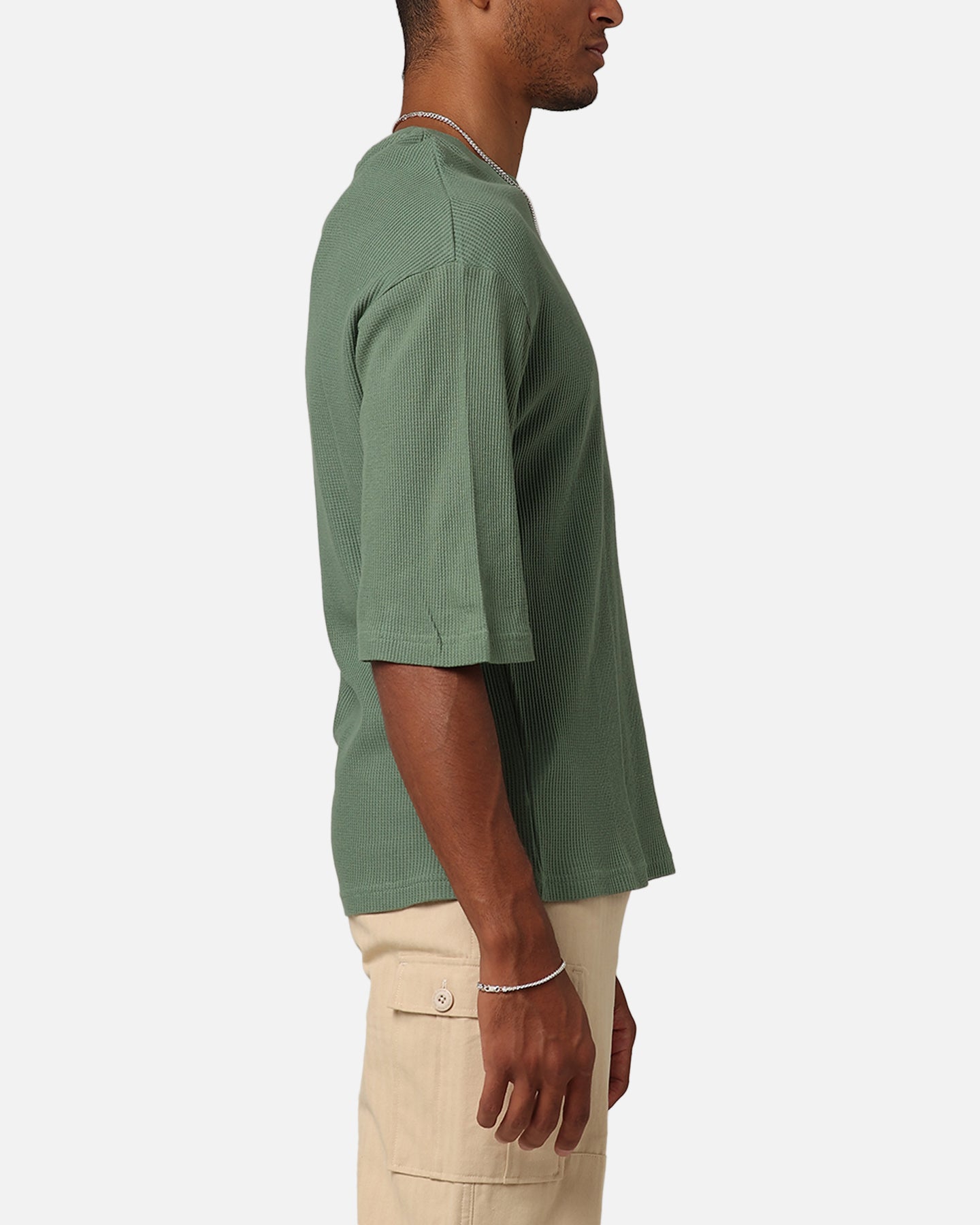 XXIII Waffle Midsleeve T-Shirt Sage