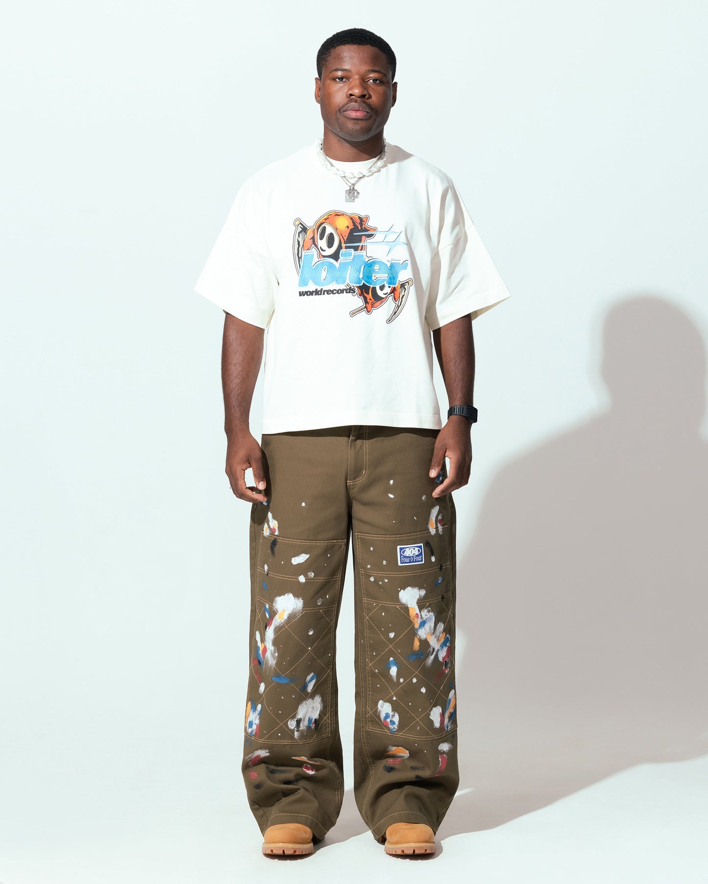 Loiter Elevate Box T-Shirt Off White