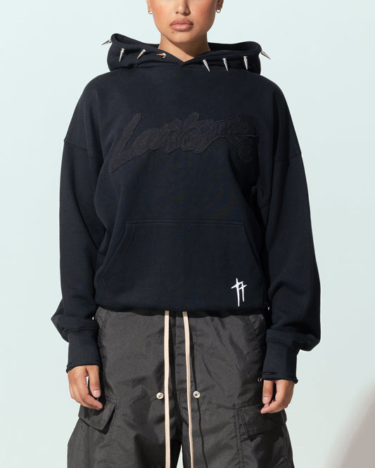 Loiter Chrome Faith Hoodie Black