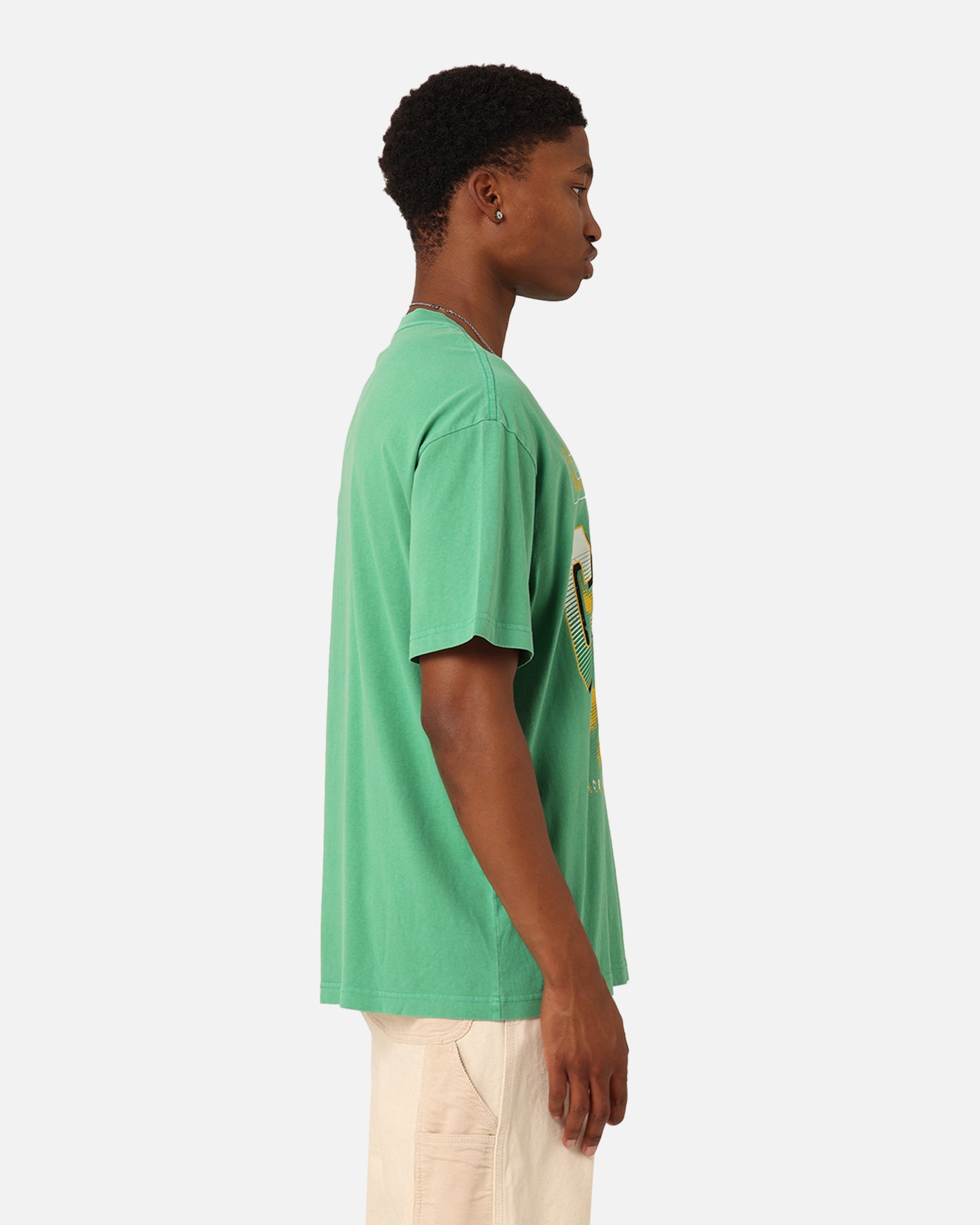 Mitchell & Ness Boston Celtics Brush Off 2.0 T-Shirt Green